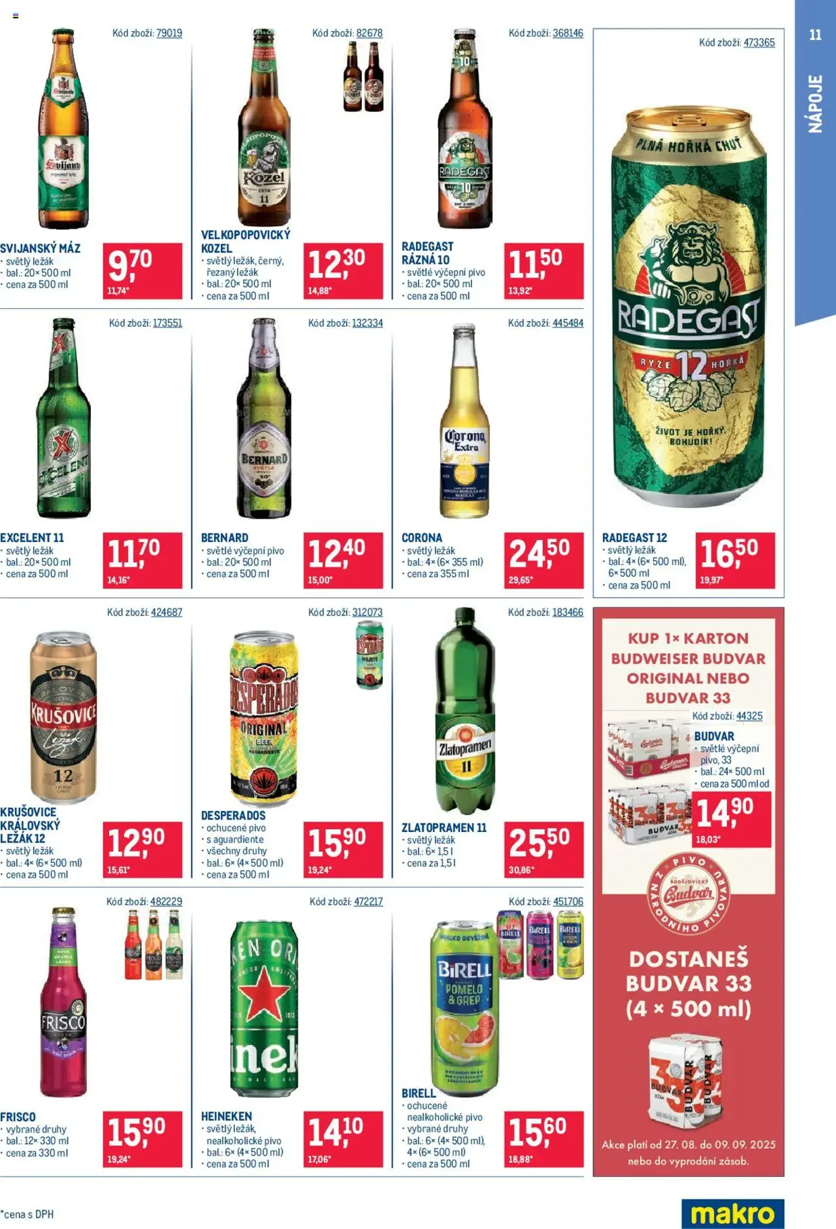 Makro leták - Maloobchod - platný leták od 27.08.2025 strana 11 z 18 Makro leták - Maloobchod - platný leták od 27.08.2025 strana 11 z 18