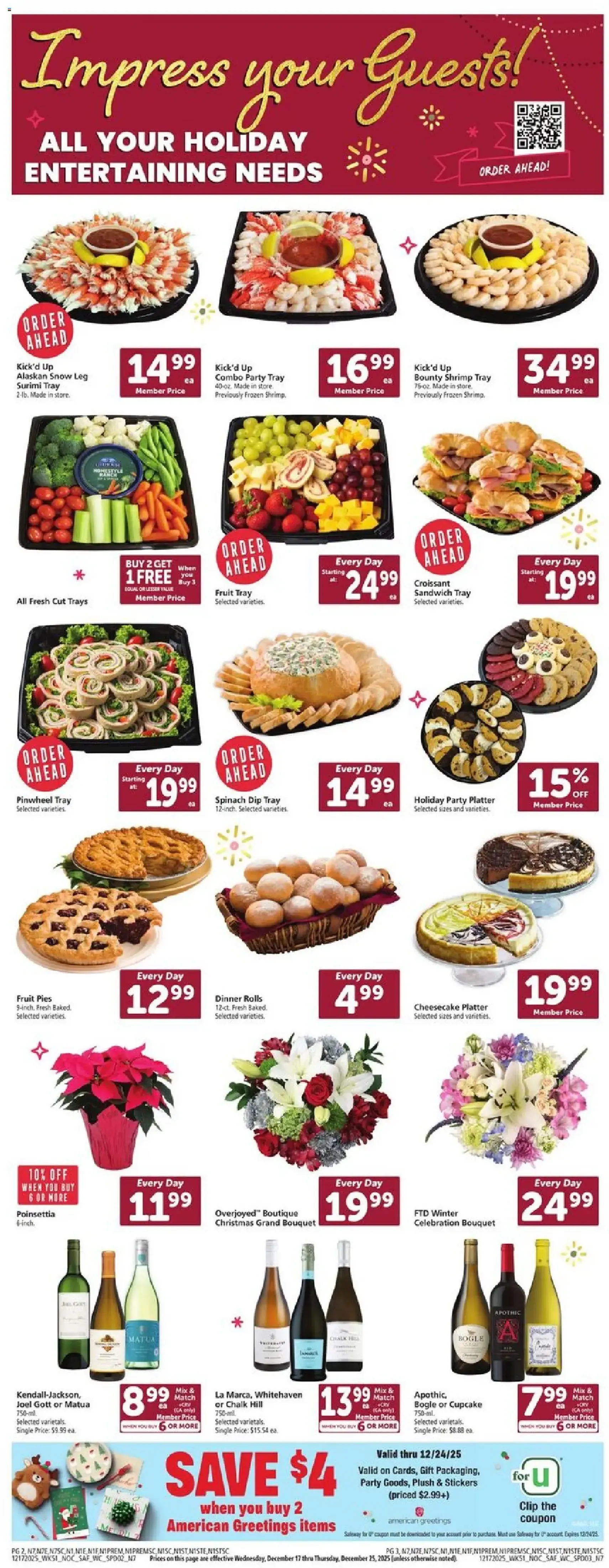 Safeway Weekly Ad - valid flyer from 12/17/2025, page 2 of 14