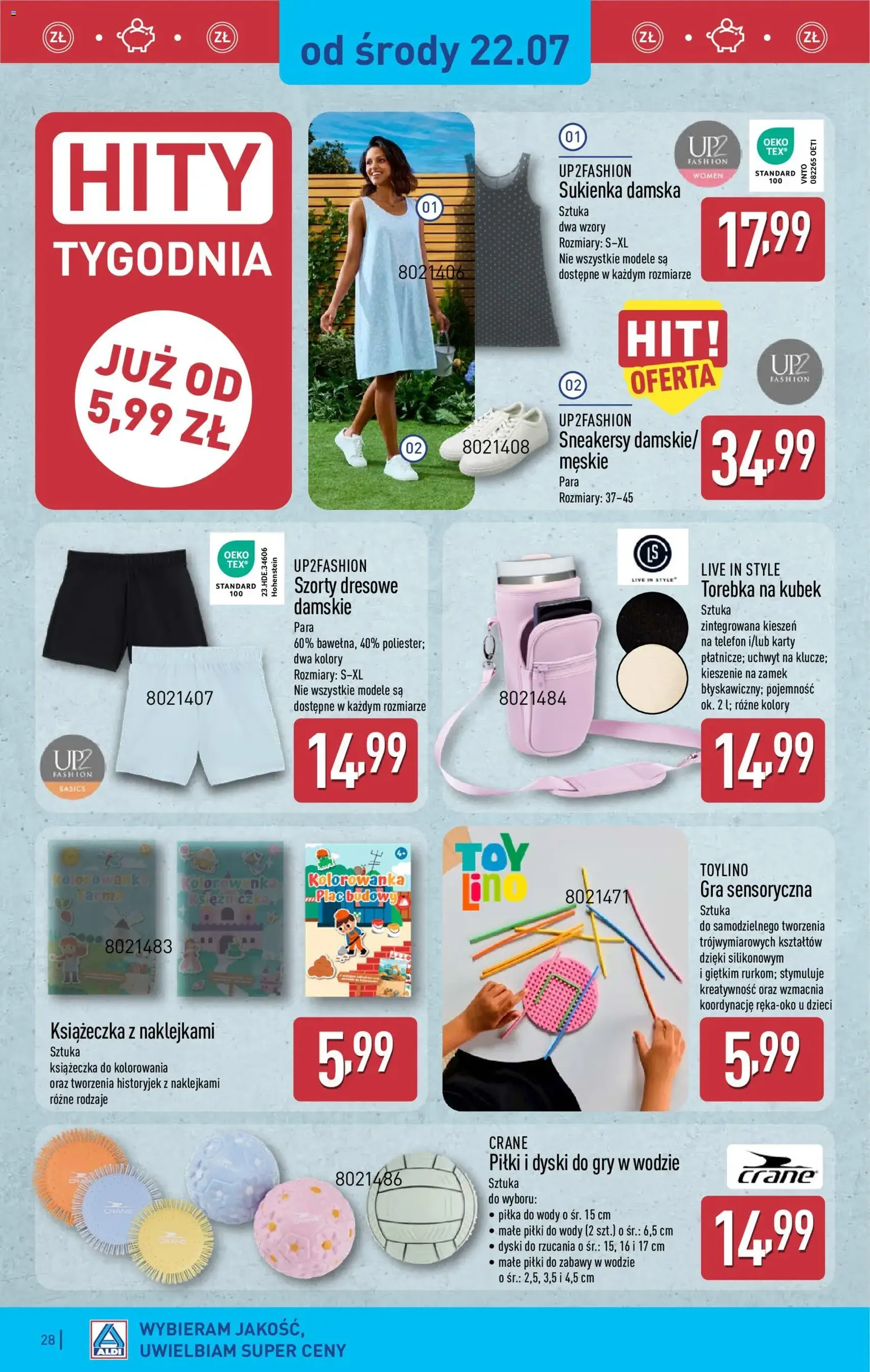 Aldi gazetka - ważny gazetka od 20.07.2026 strona 28 z 44
