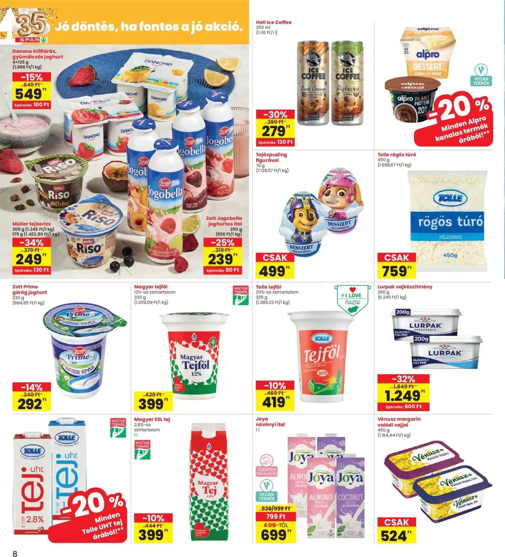 Interspar Akciós újság - 2026.01.08. érvényes szórólap 8 oldal 20 oldalból