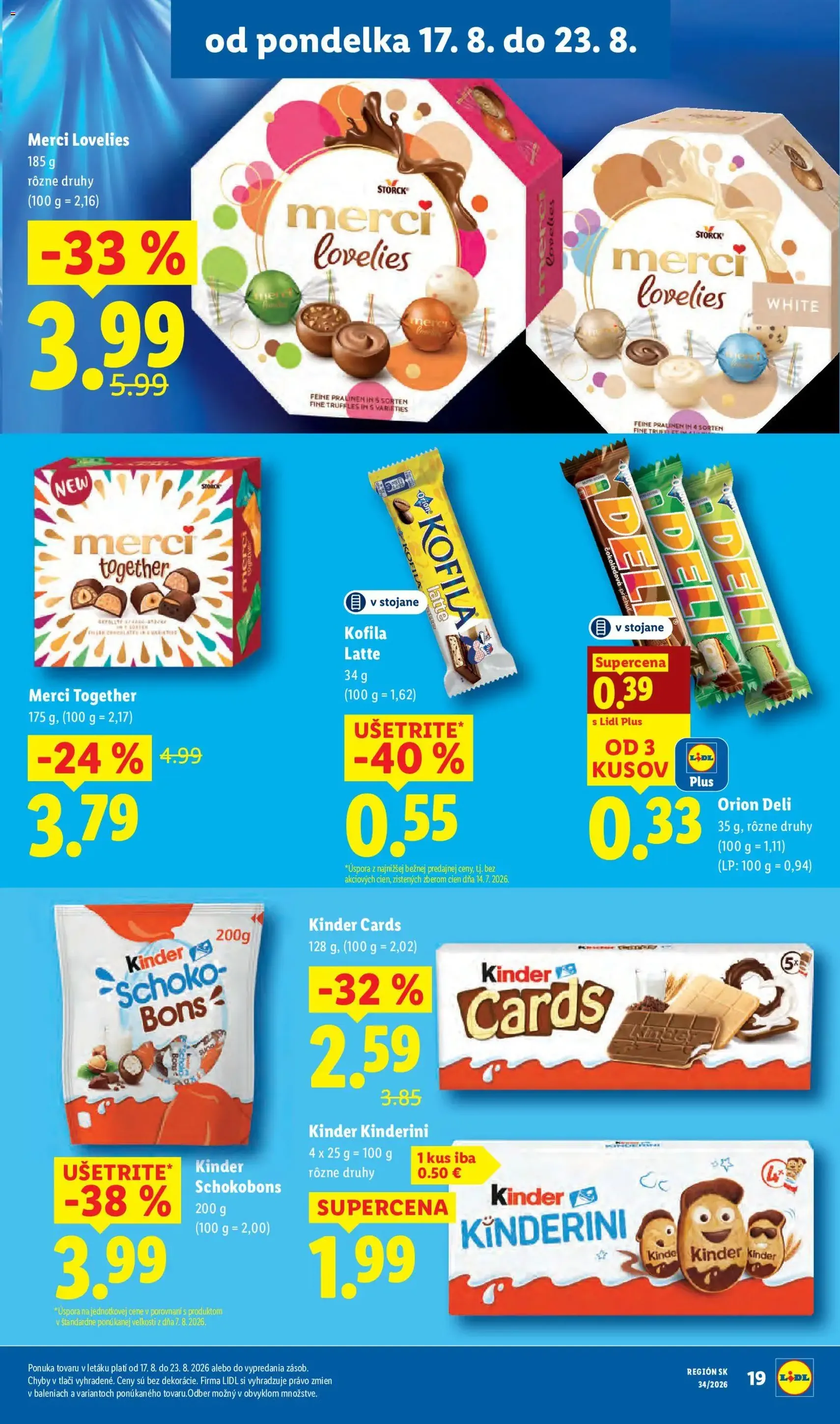 Lidl leták - platný leták od 17.08.2026 strana 23 z 95