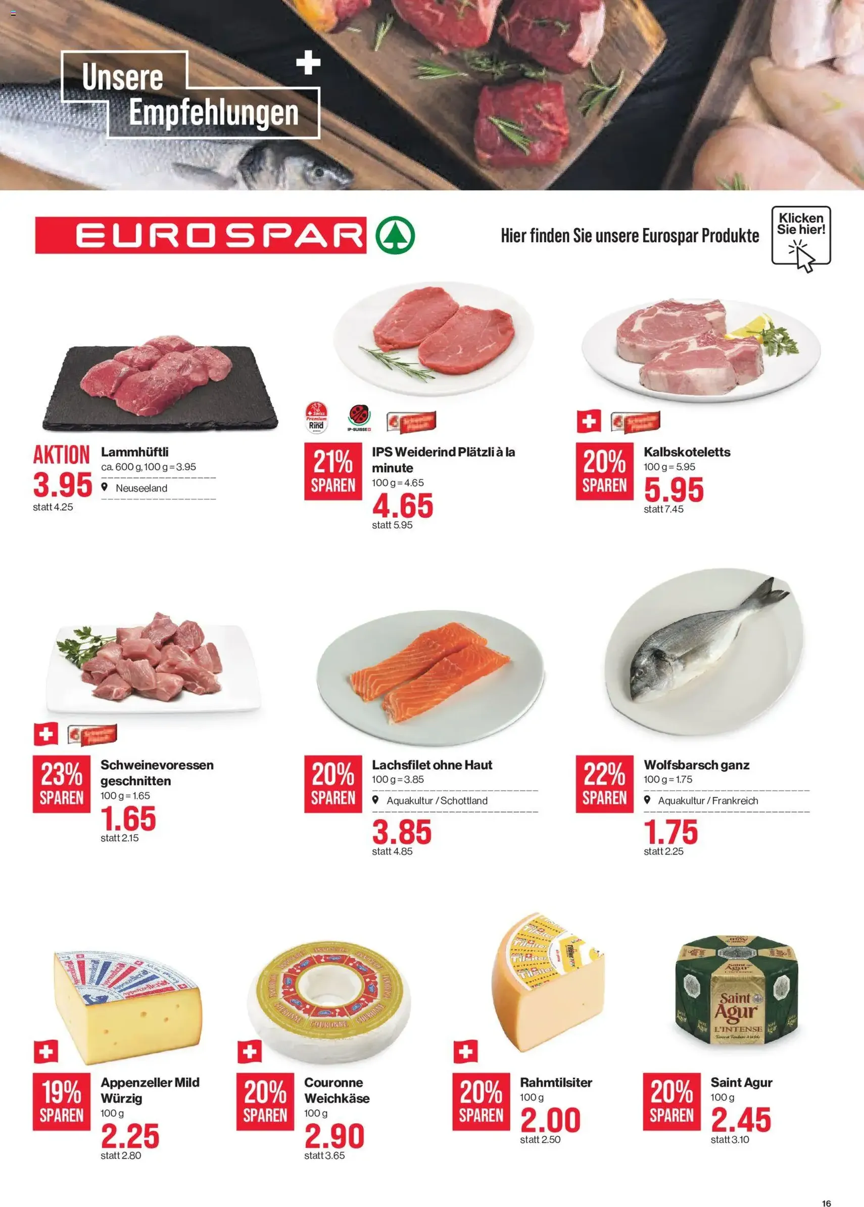 SPAR aktionen - Gültiger Prospekt ab 24.09.2026, Seite 16 von insgesamt 17
