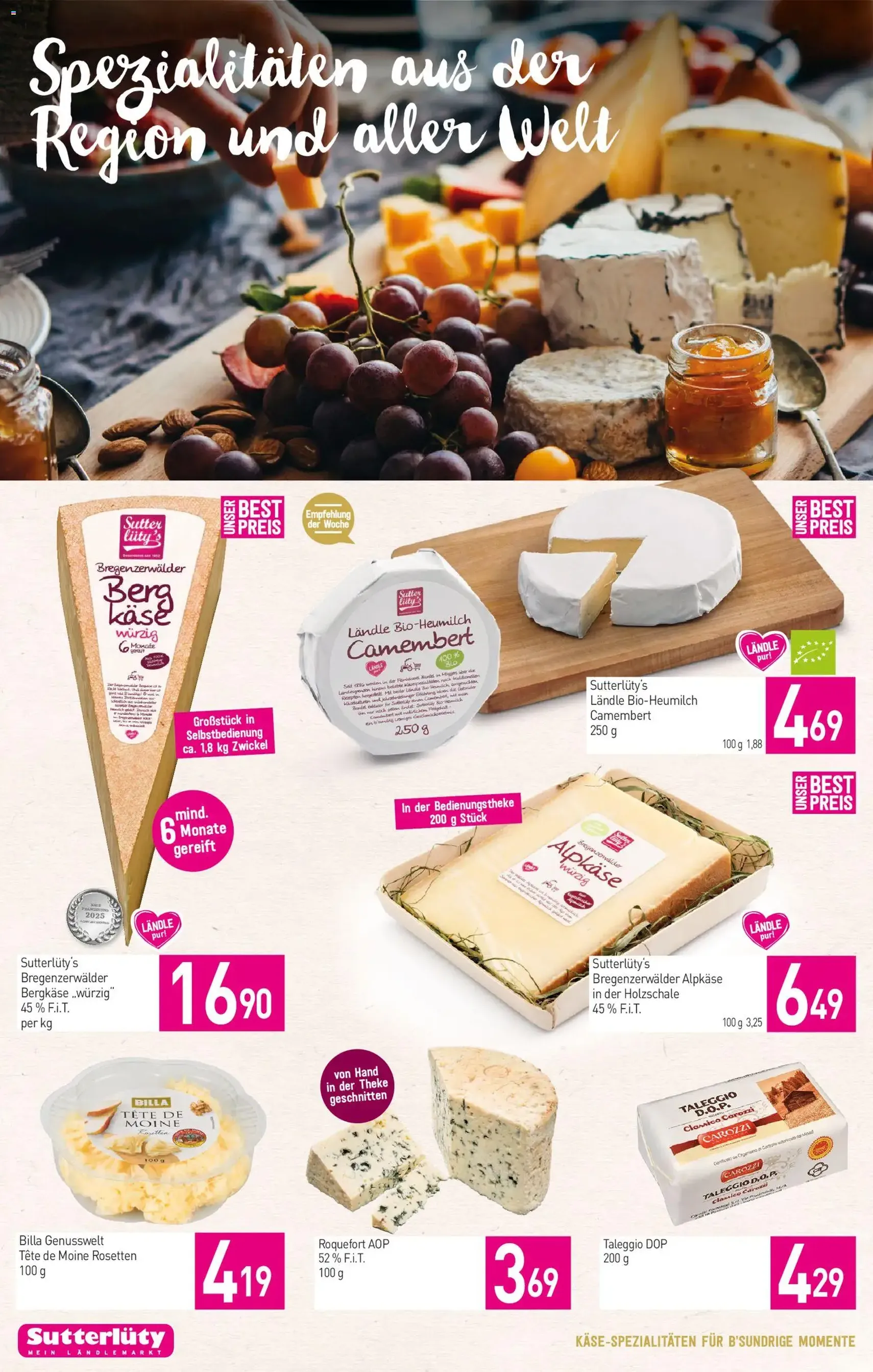 Sutterlüty Flugblatt - Gültiger Prospekt ab 22.12.2025, Seite 4 von insgesamt 16