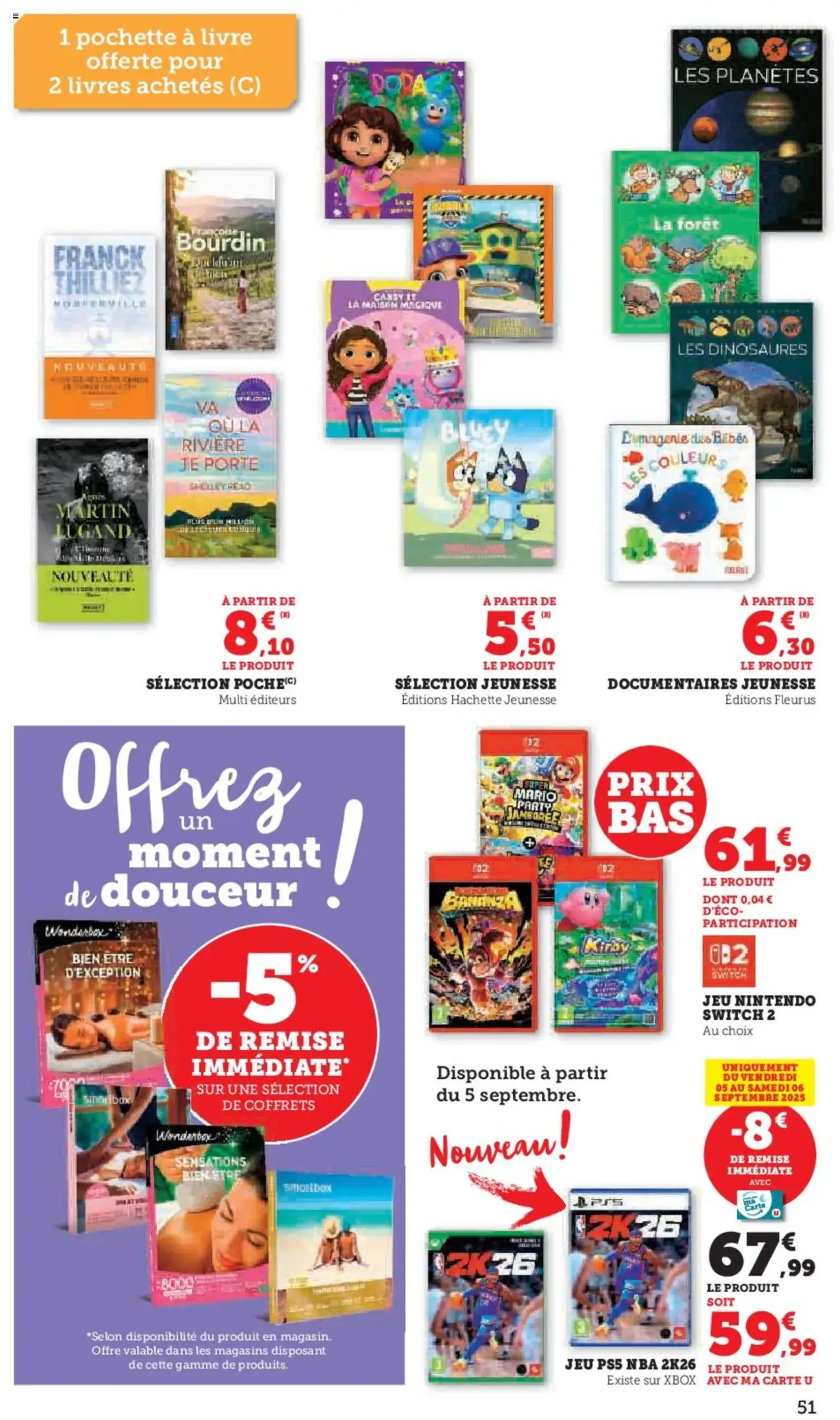 Super U catalogue - brochure valable à partir du 02/09/2025, page 51 sur 52 Super U catalogue - brochure valable à partir du 02/09/2025, page 51 sur 52