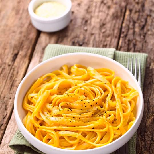 Anteprima ricetta Pasta alla zucca vegana