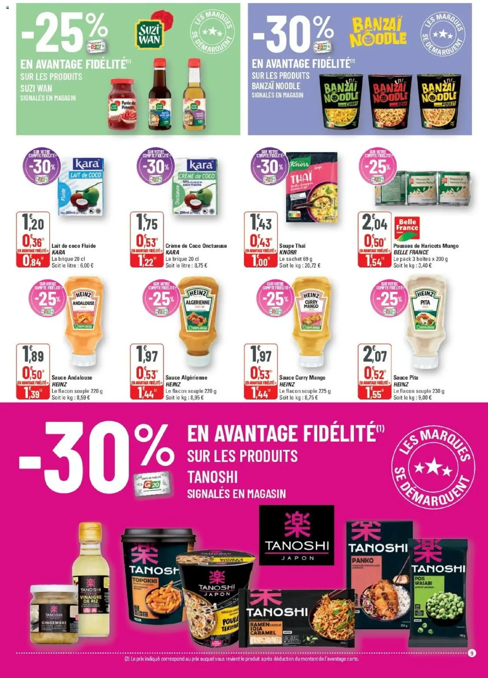 G20 Supermarchés catalogue - brochure valable à partir du 23/09/2026, page 9 sur 20
