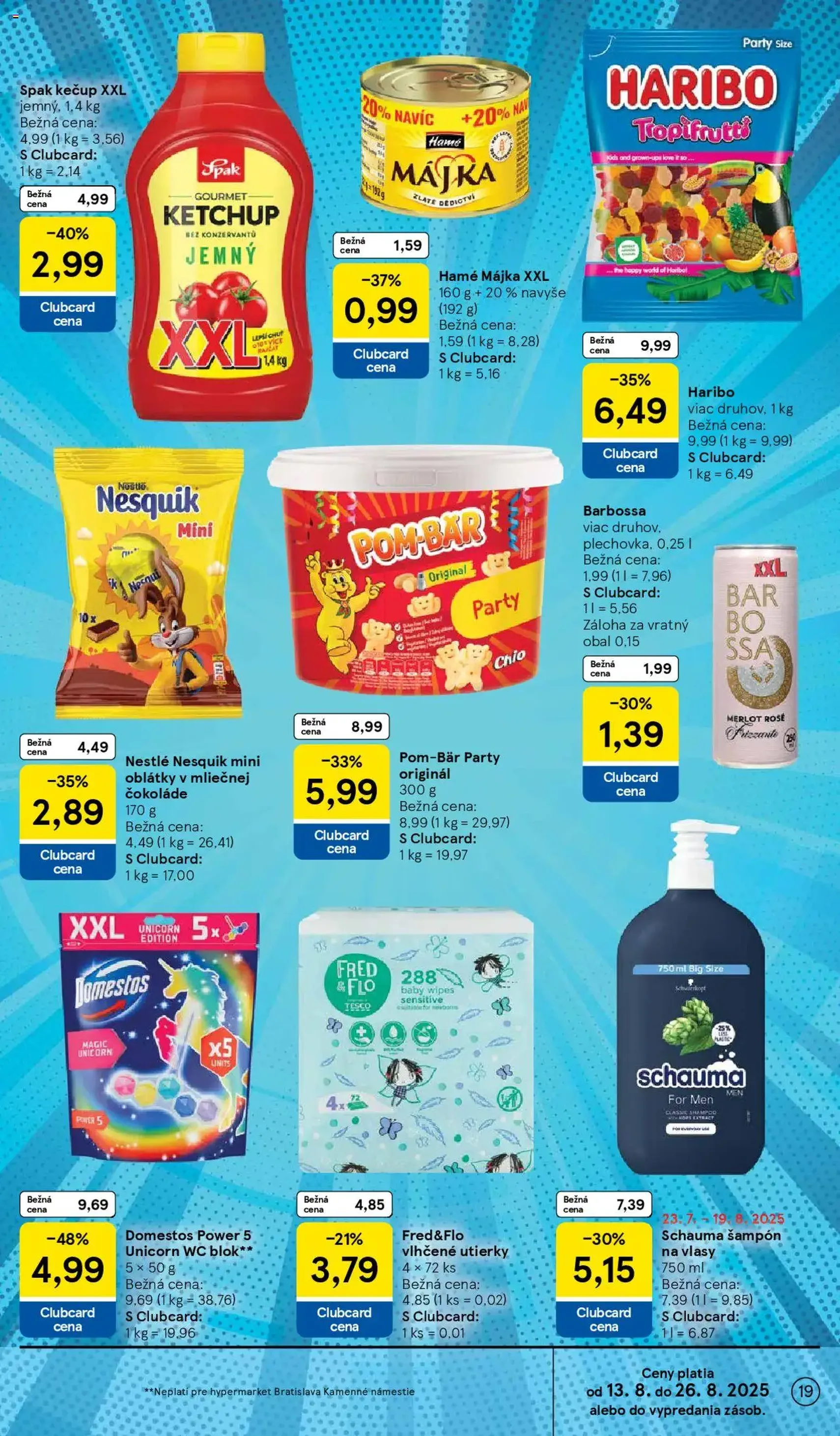 Tesco Hypermarket - leták - platný leták od 13.08.2025 strana 19 z 43