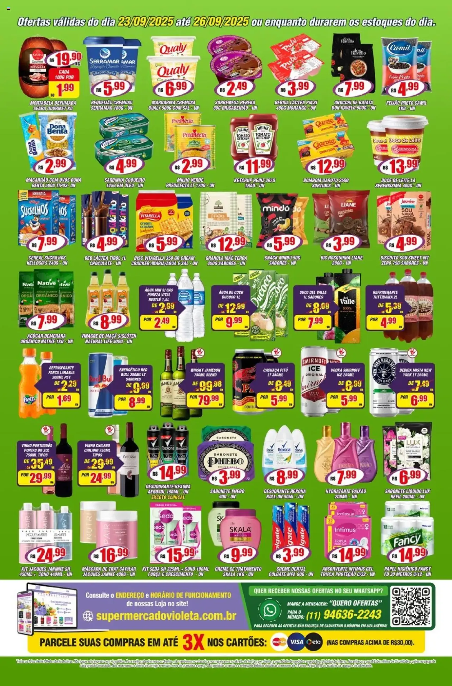 Violeta Supermercados - Ofertas da semana - folheto válido a partir de 23/09/2025 página 4 de 4