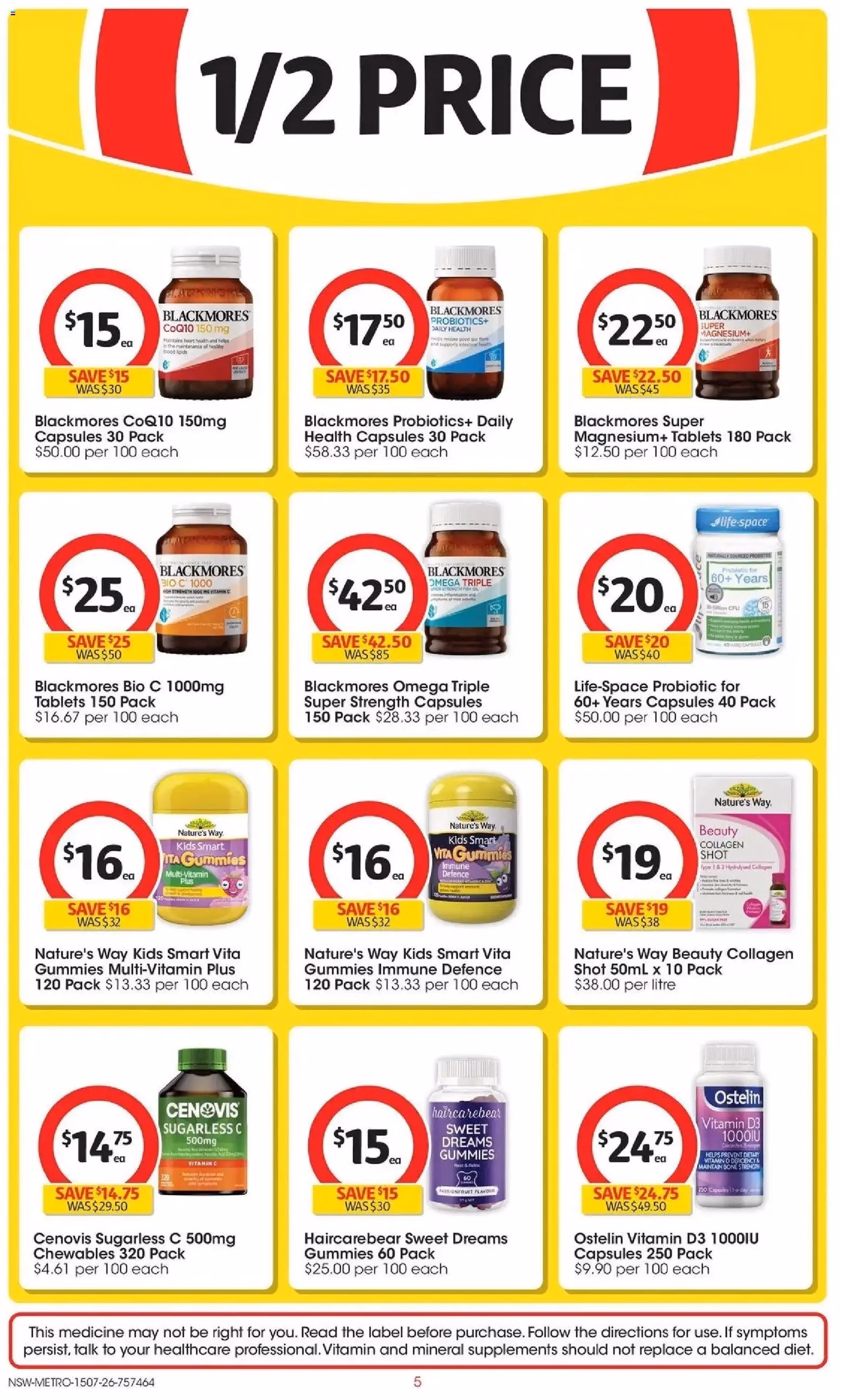 Coles catalogue - valid flyer from 15/07/2026, page 5 of 51