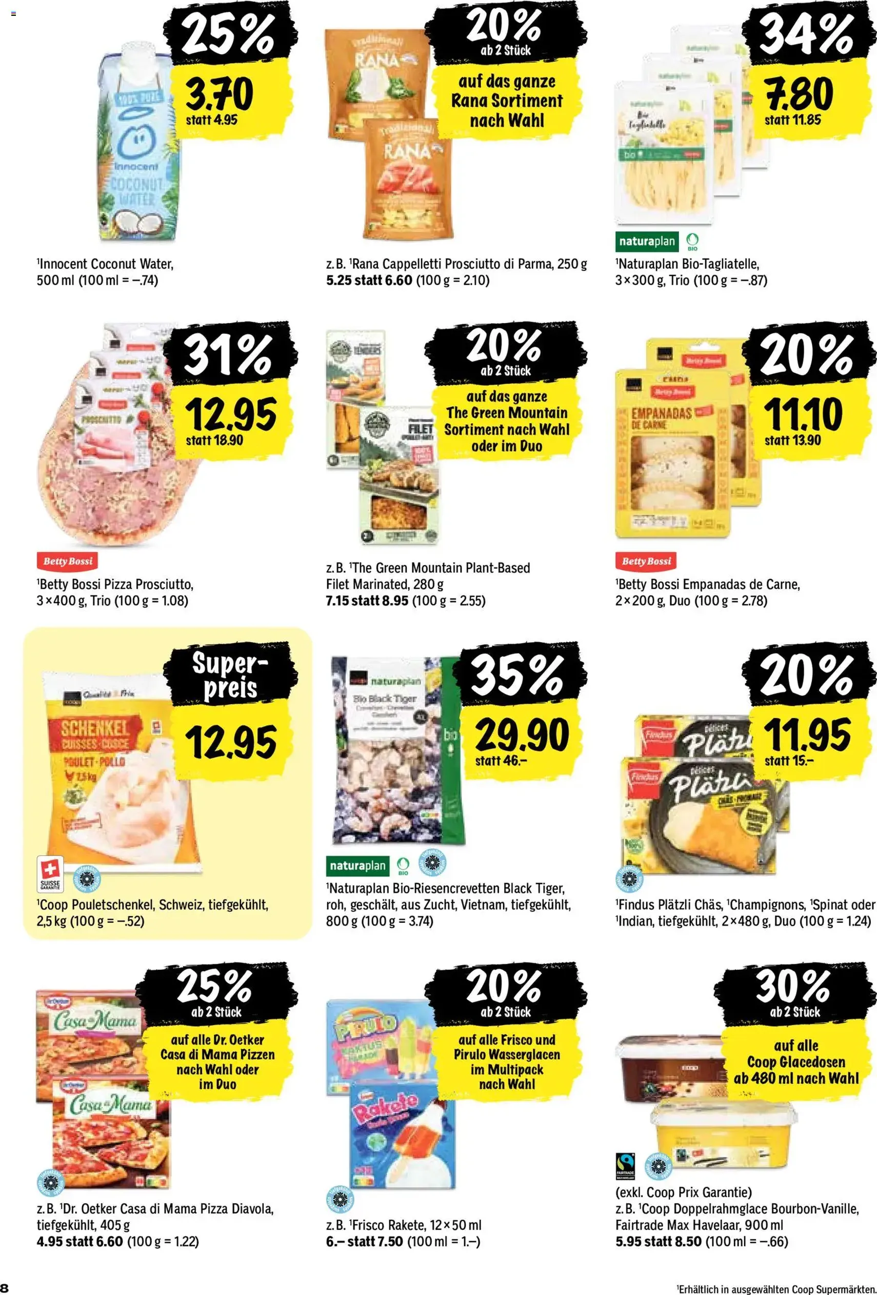 Coop aktionen - Gültiger Prospekt ab 18.06.2026, Seite 8 von insgesamt 24
