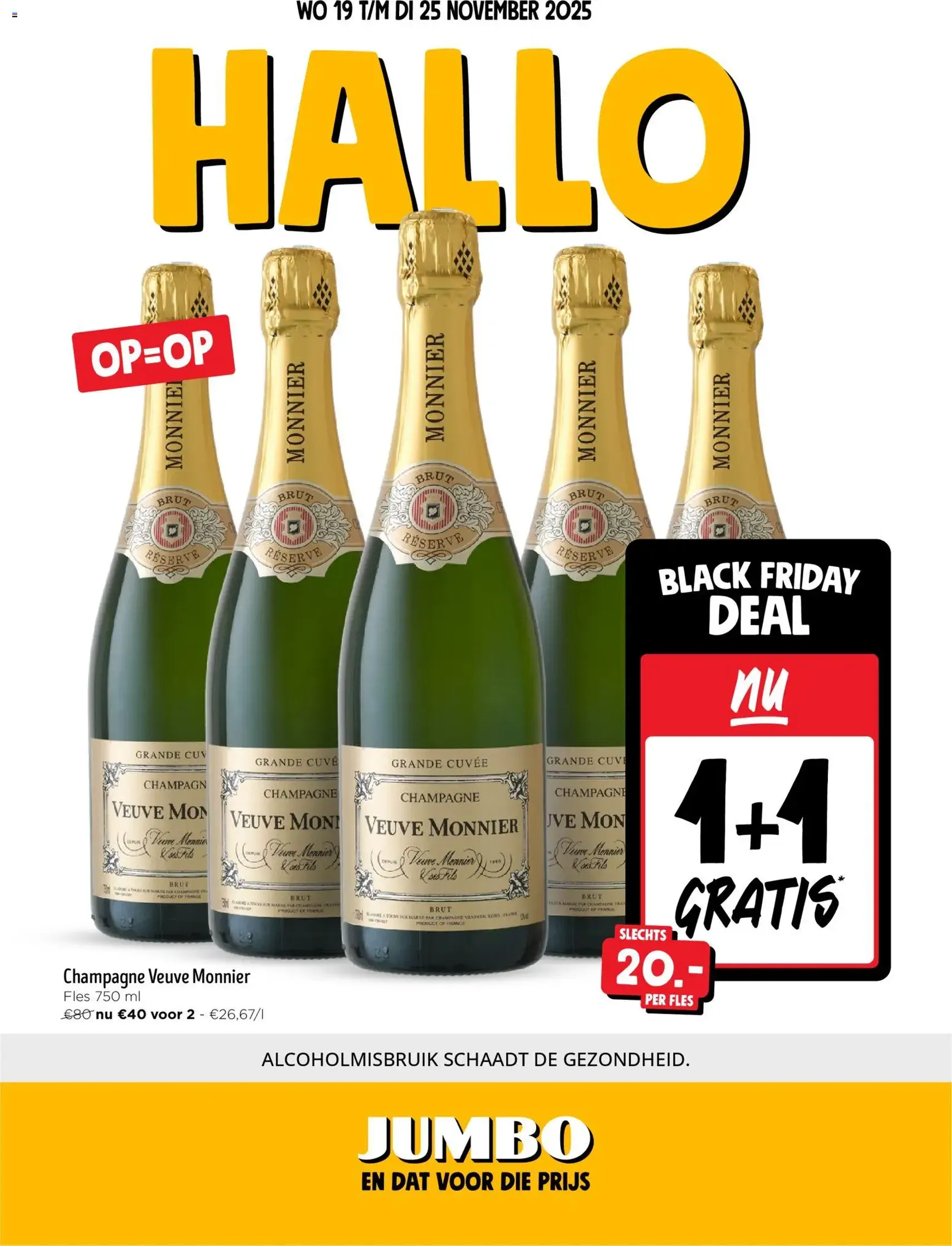 JUMBO - Black Friday - geldige folder vanaf 19/11/2025 pagina 1 van 16