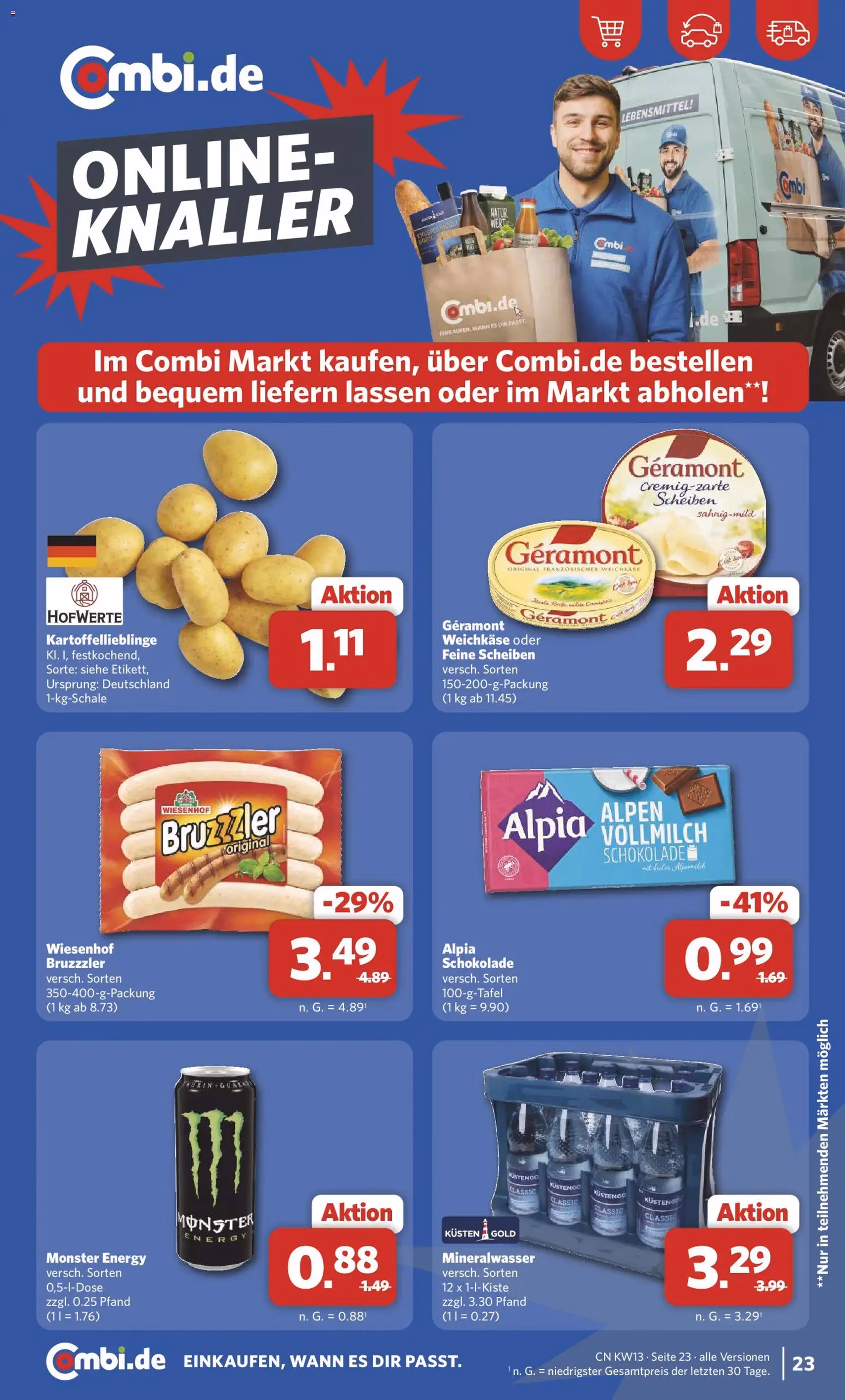 Combi Prospekt - Gültiger Prospekt ab 23.03.2026, Seite 23 von insgesamt 33