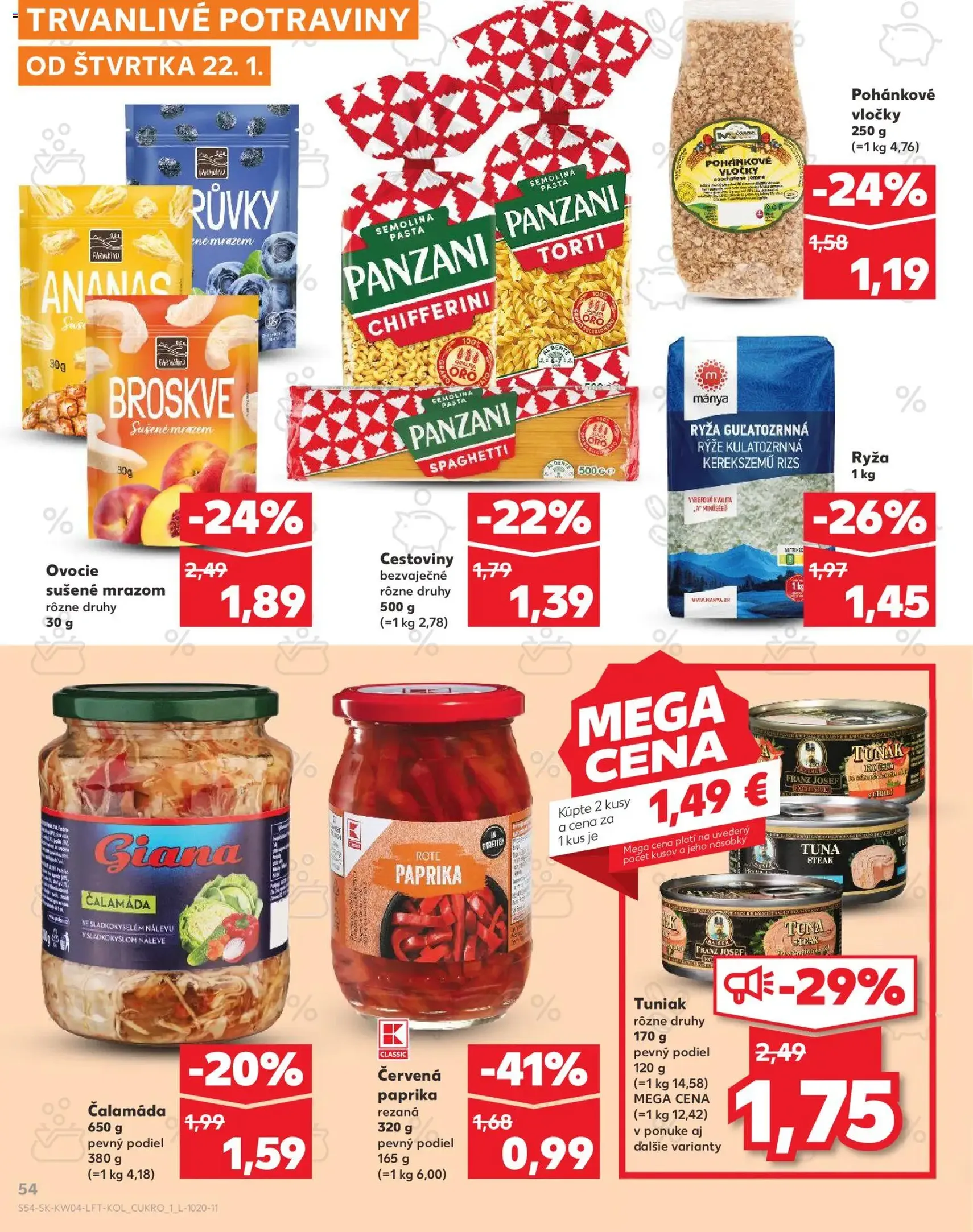 Kaufland leták - platný leták od 22.01.2026 strana 54 z 78