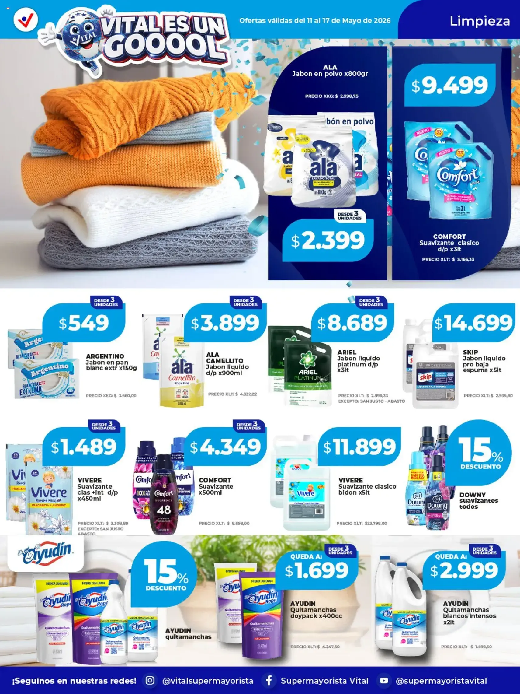 Vital ofertas - folleto válido desde 11/05/2026 página 7 de 23