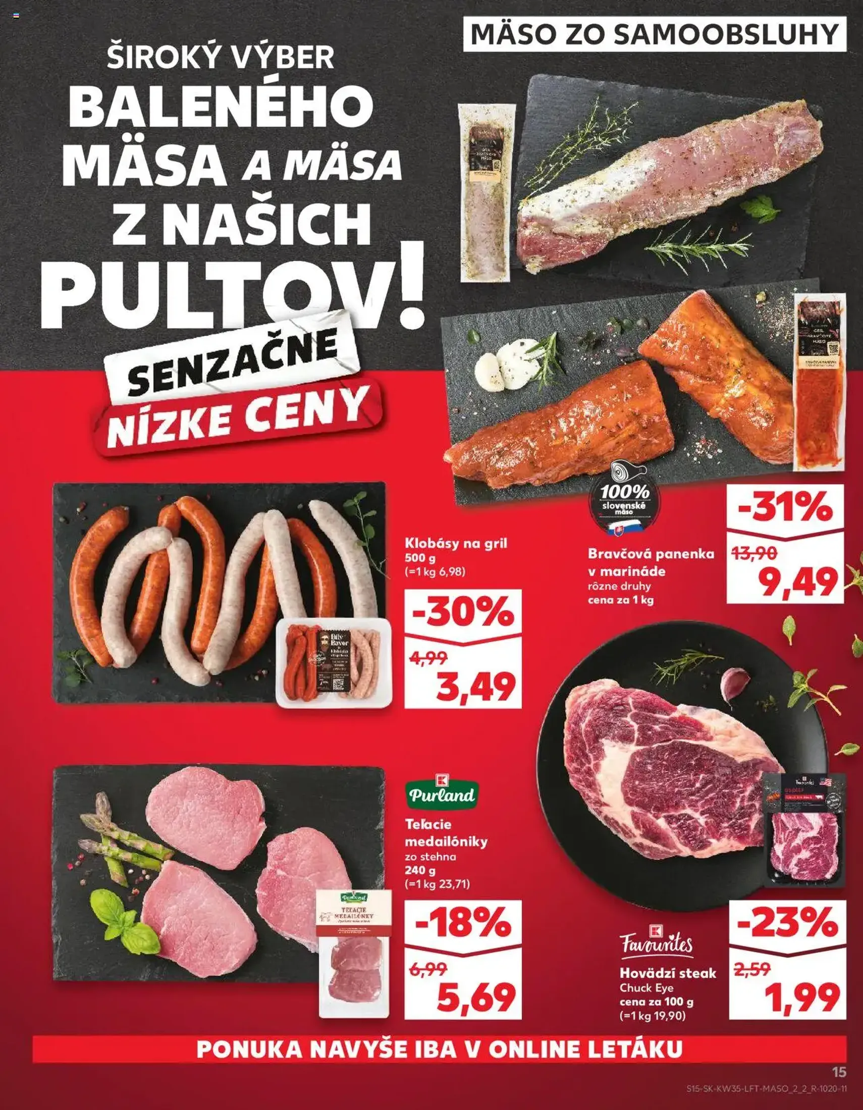 Kaufland Bratislava-Avion - platný leták od 28.08.2025 strana 15 z 80