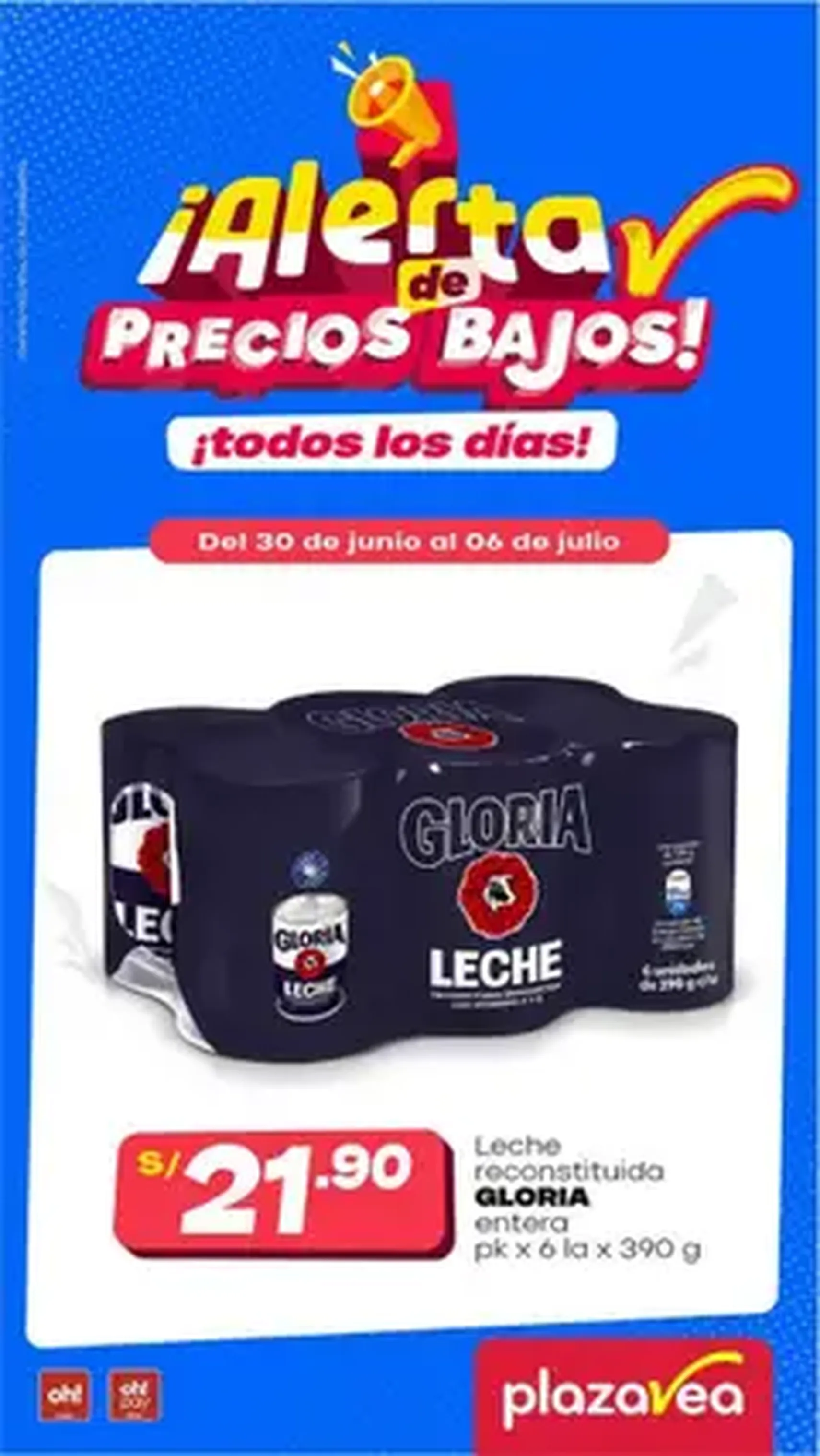 Catálogo Plaza Vea - folleto válido desde 30/06/2025 página 1 de 1