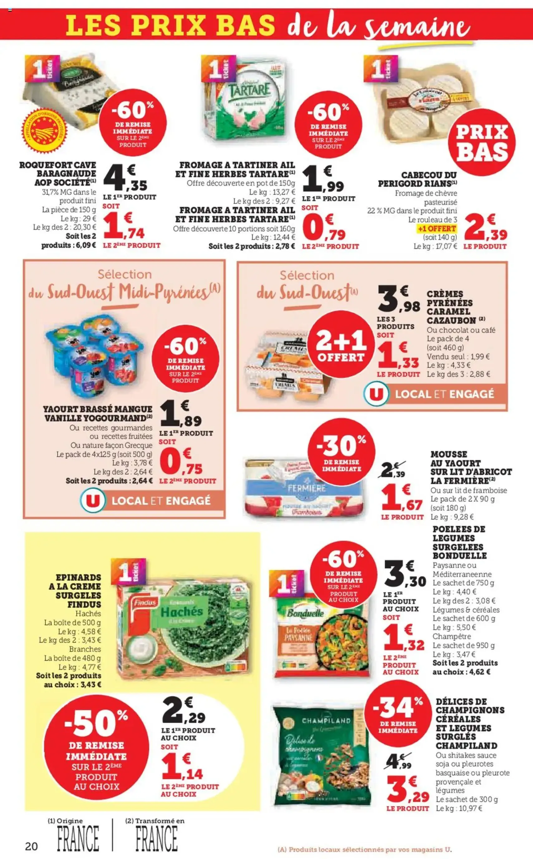 Super U catalogue - brochure valable à partir du 16/09/2025, page 20 sur 48 Super U catalogue - brochure valable à partir du 16/09/2025, page 20 sur 48