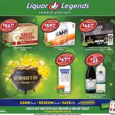 Liquor Legends Catalogue - Flyer preview valid from 25/02/2026