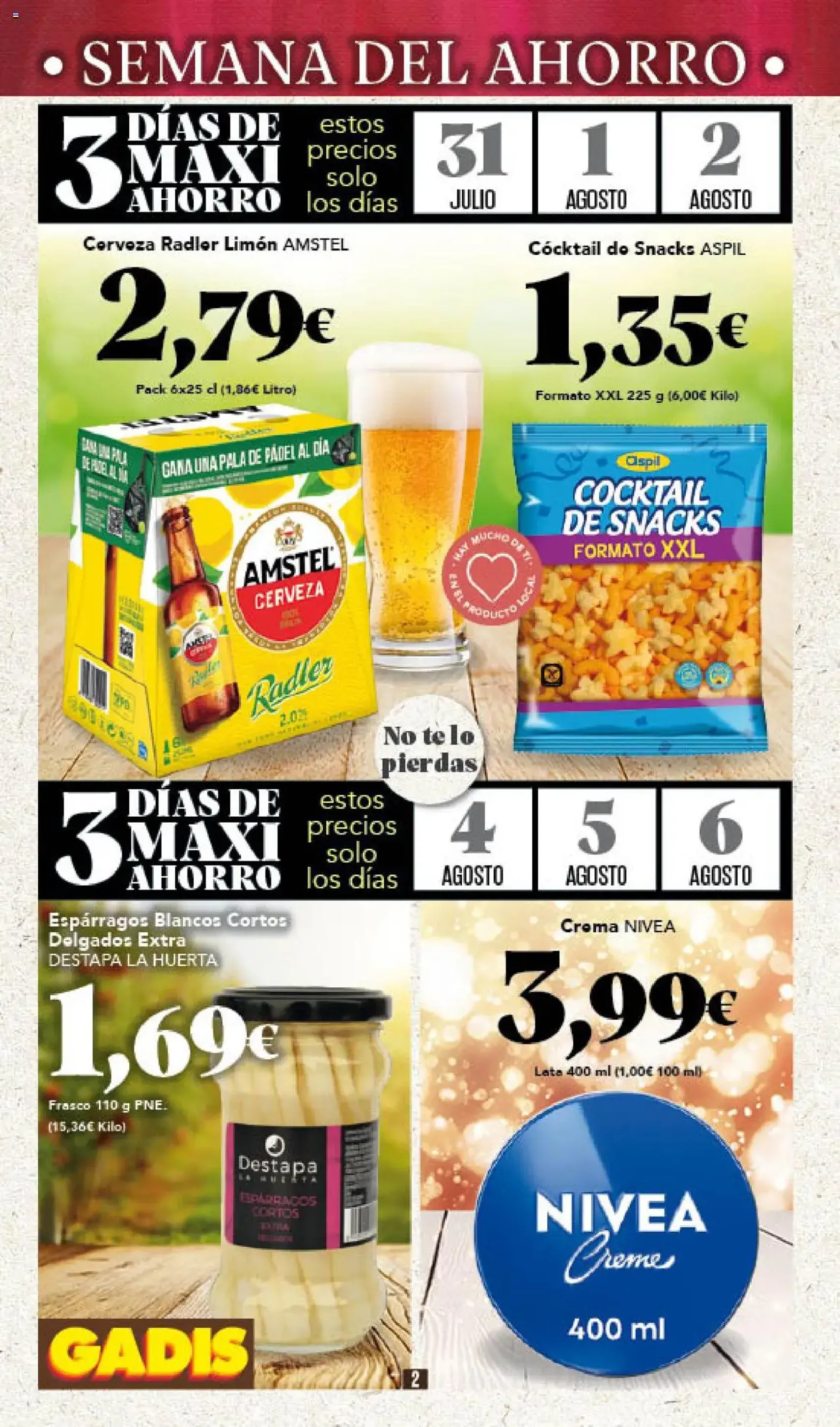 Gadis folleto - folleto válido desde 31/07/2025 página 2 de 40 Gadis folleto - folleto válido desde 31/07/2025 página 2 de 40