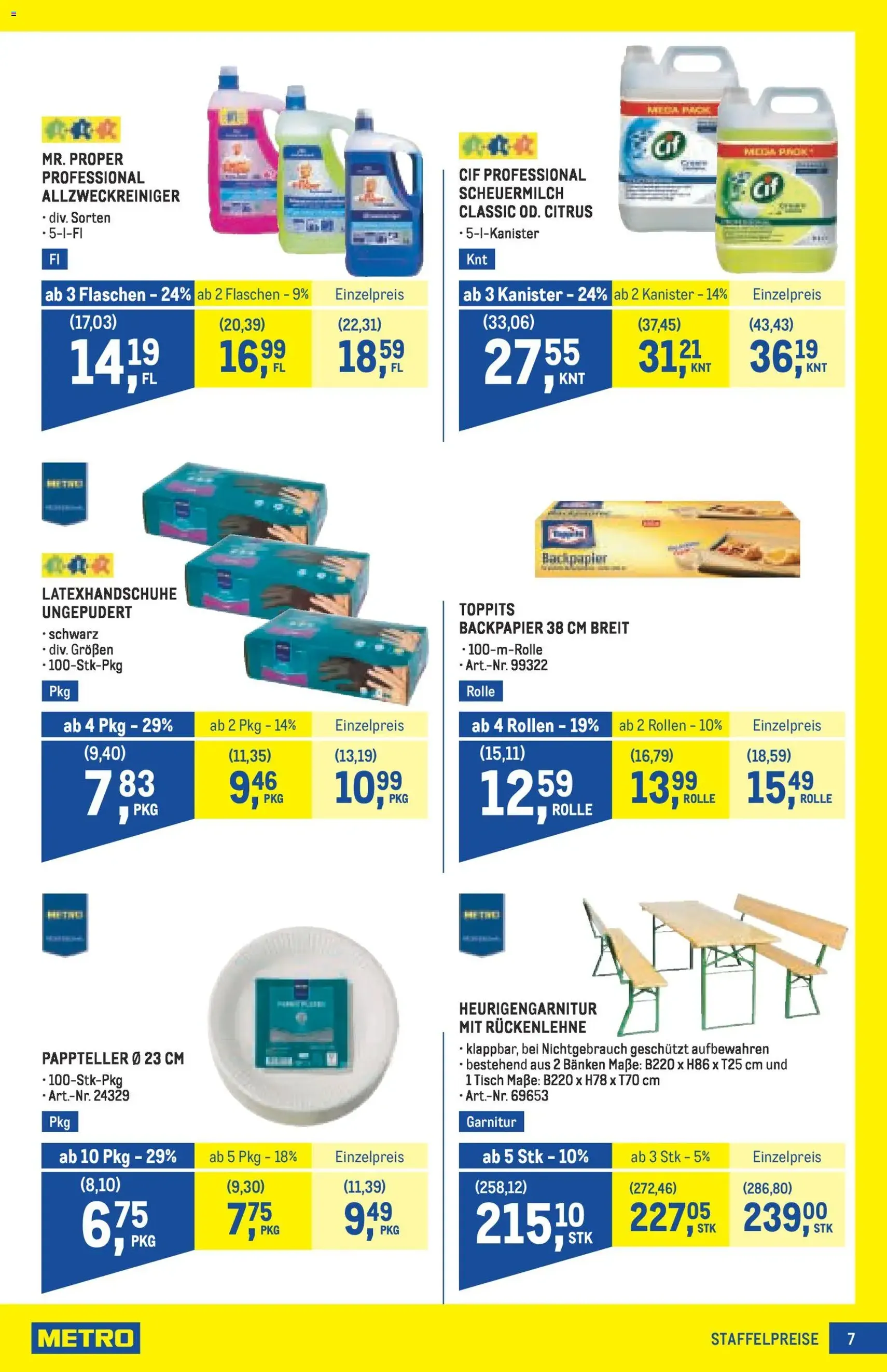 Metro angebote Profi - Gültiger Prospekt ab 16.04.2026, Seite 7 von insgesamt 64