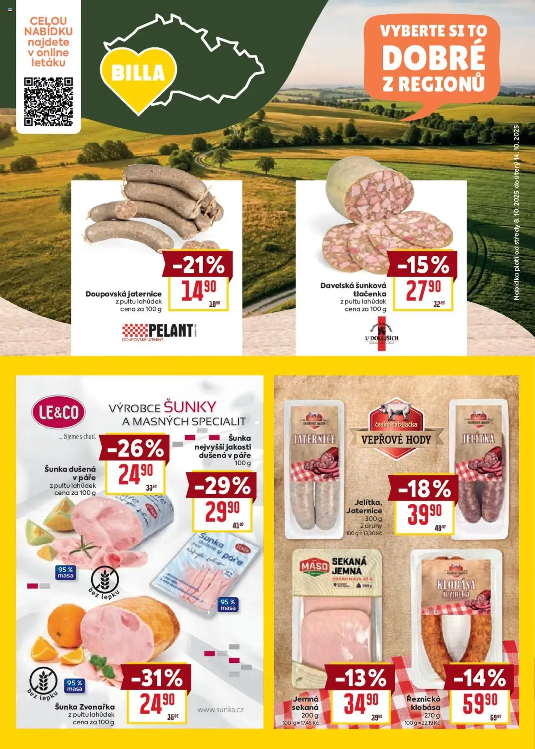 Billa Velký leták - platný leták od 08.10.2025 strana 10 z 40