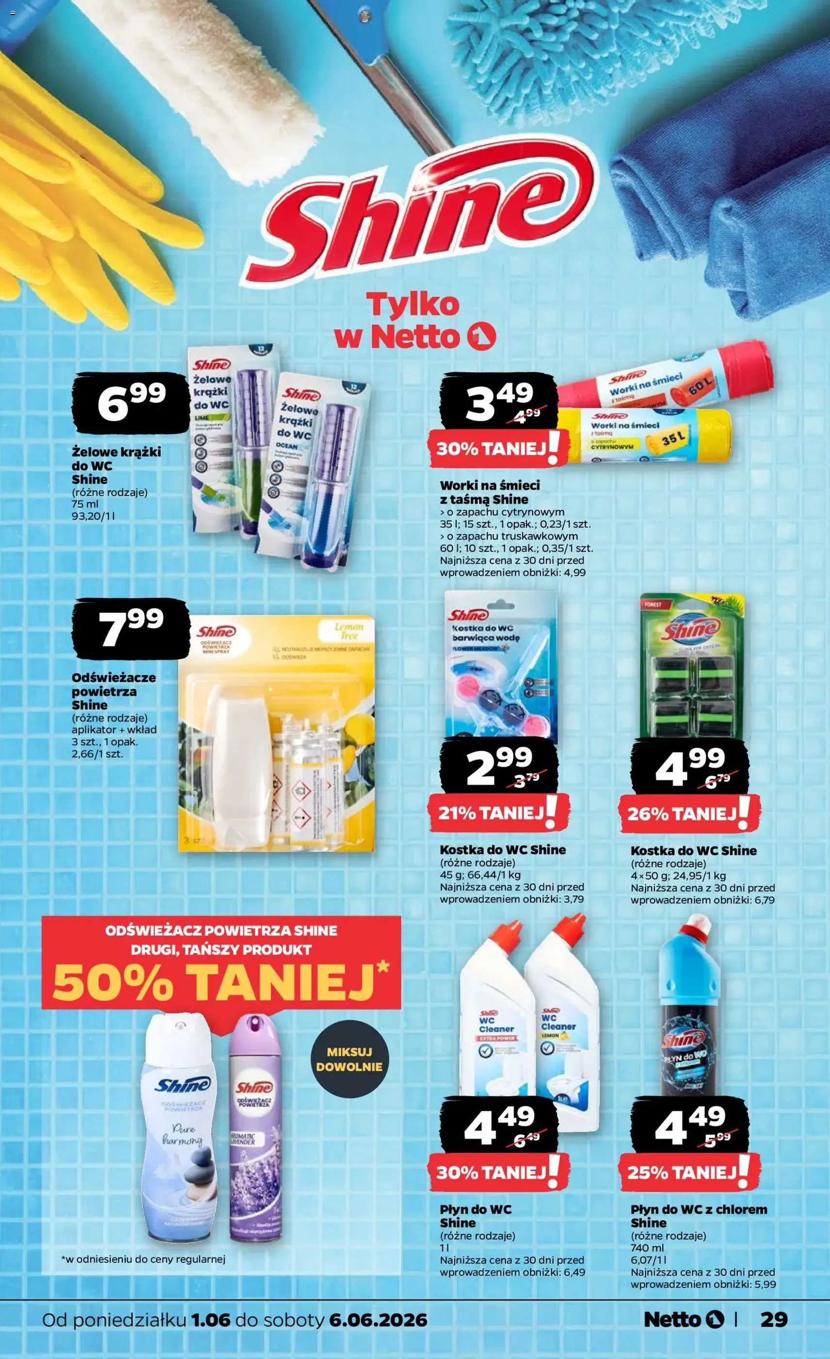 Netto gazetka od poniedziałku spożywcza - ważny gazetka od 01.06.2026 strona 29 z 33