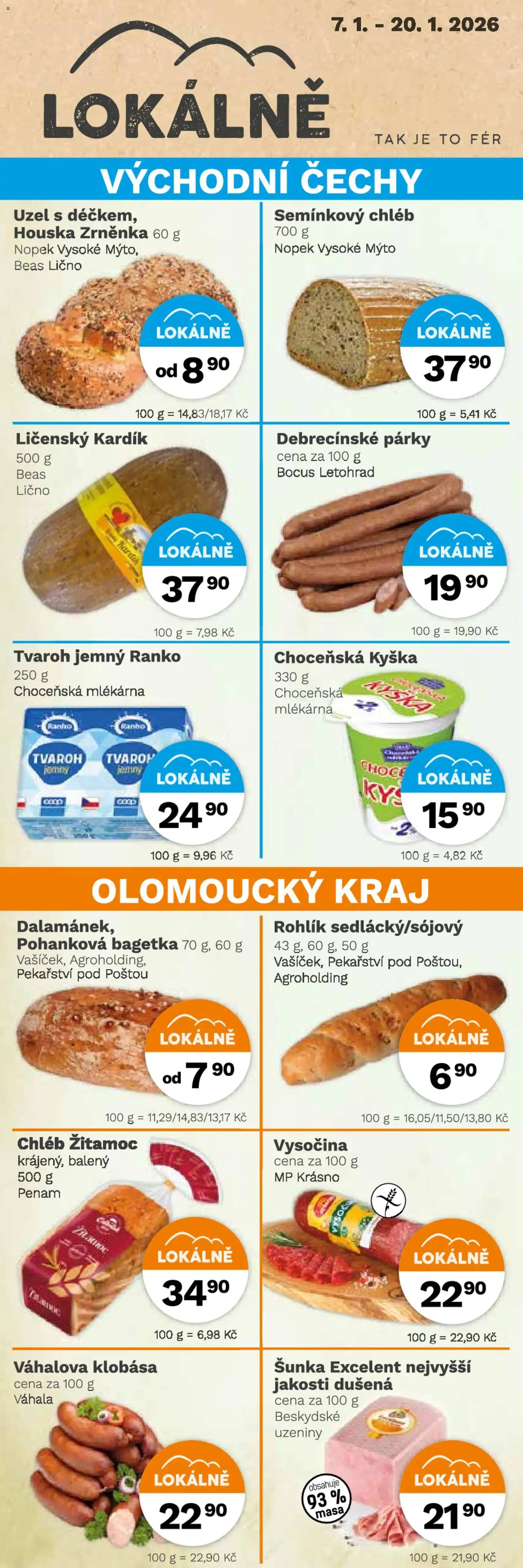 Konzum leták - platný leták od 07.01.2026 strana 2 z 4
