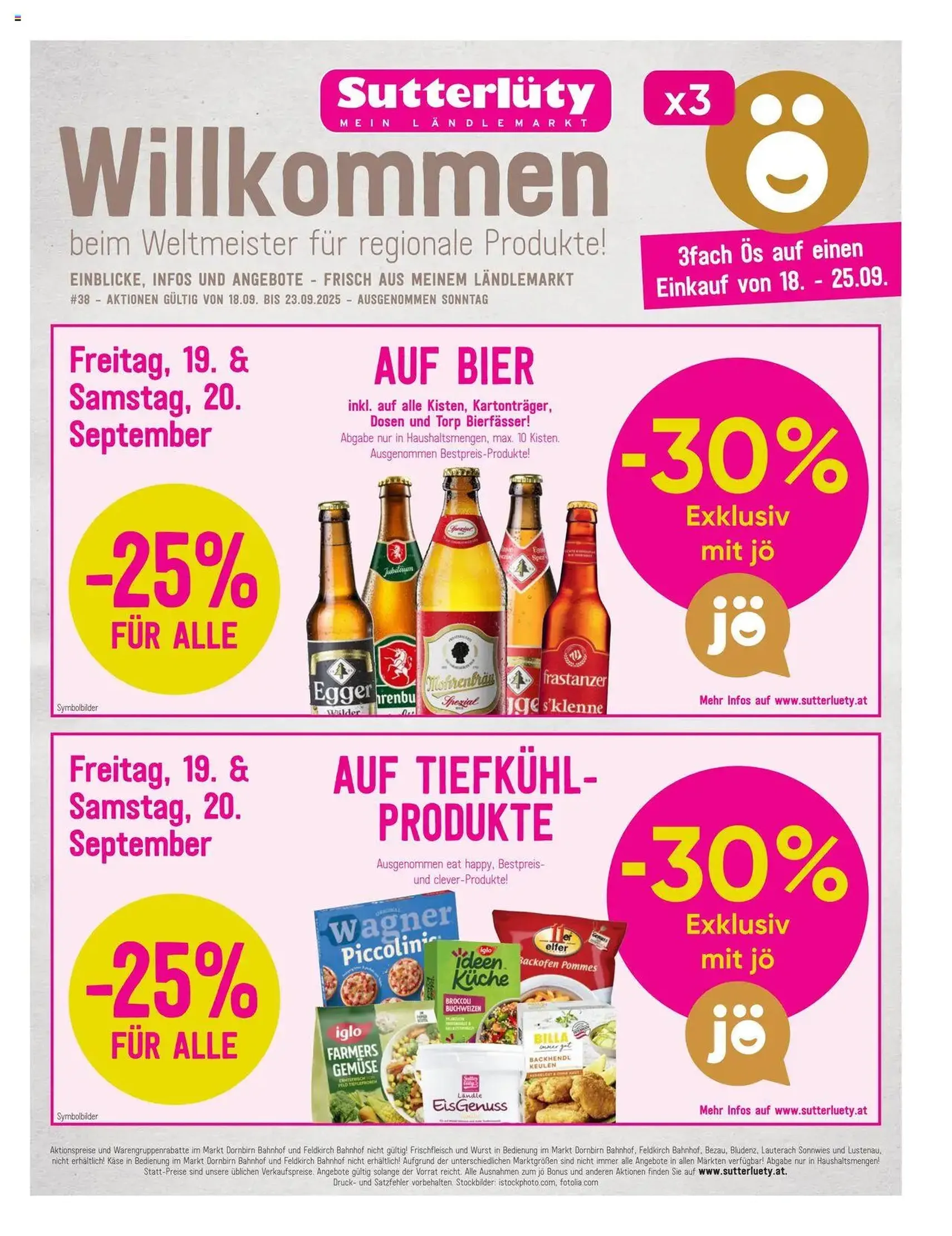 Sutterlüty Flugblatt - Gültiger Prospekt ab 18.09.2025, Seite 5 von insgesamt 24