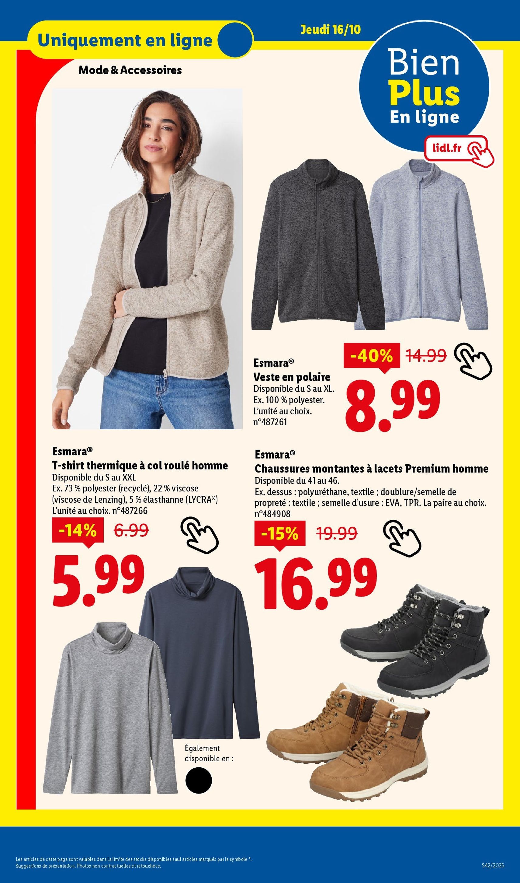 LIDL catalogue semaine 42 - brochure valable à partir du 16/10/2025, page 53 sur 82 LIDL catalogue semaine 42 - brochure valable à partir du 16/10/2025, page 53 sur 82