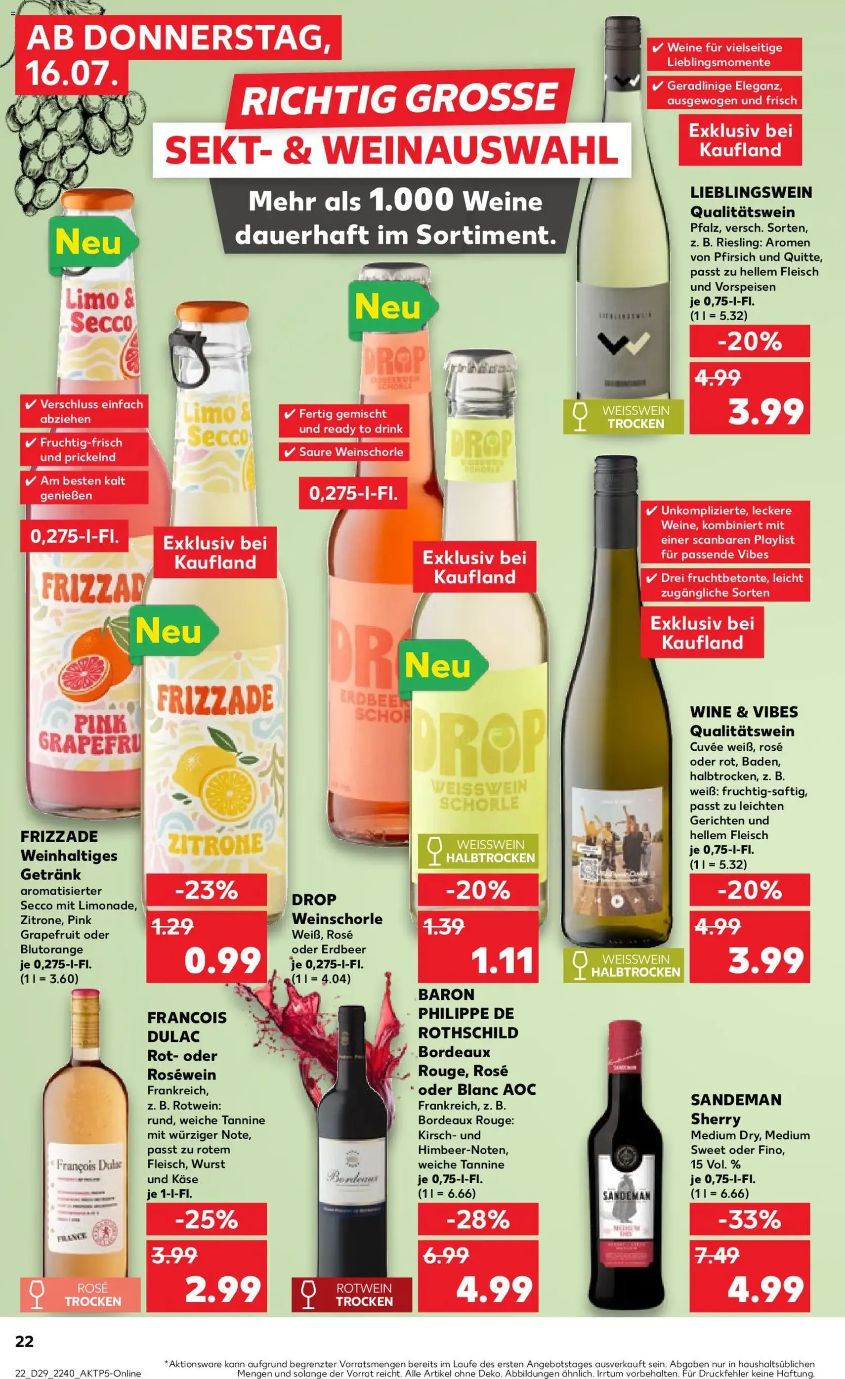 Kaufland DE -DE Folder - geldige folder vanaf 16-07-2026 pagina 22 van 56