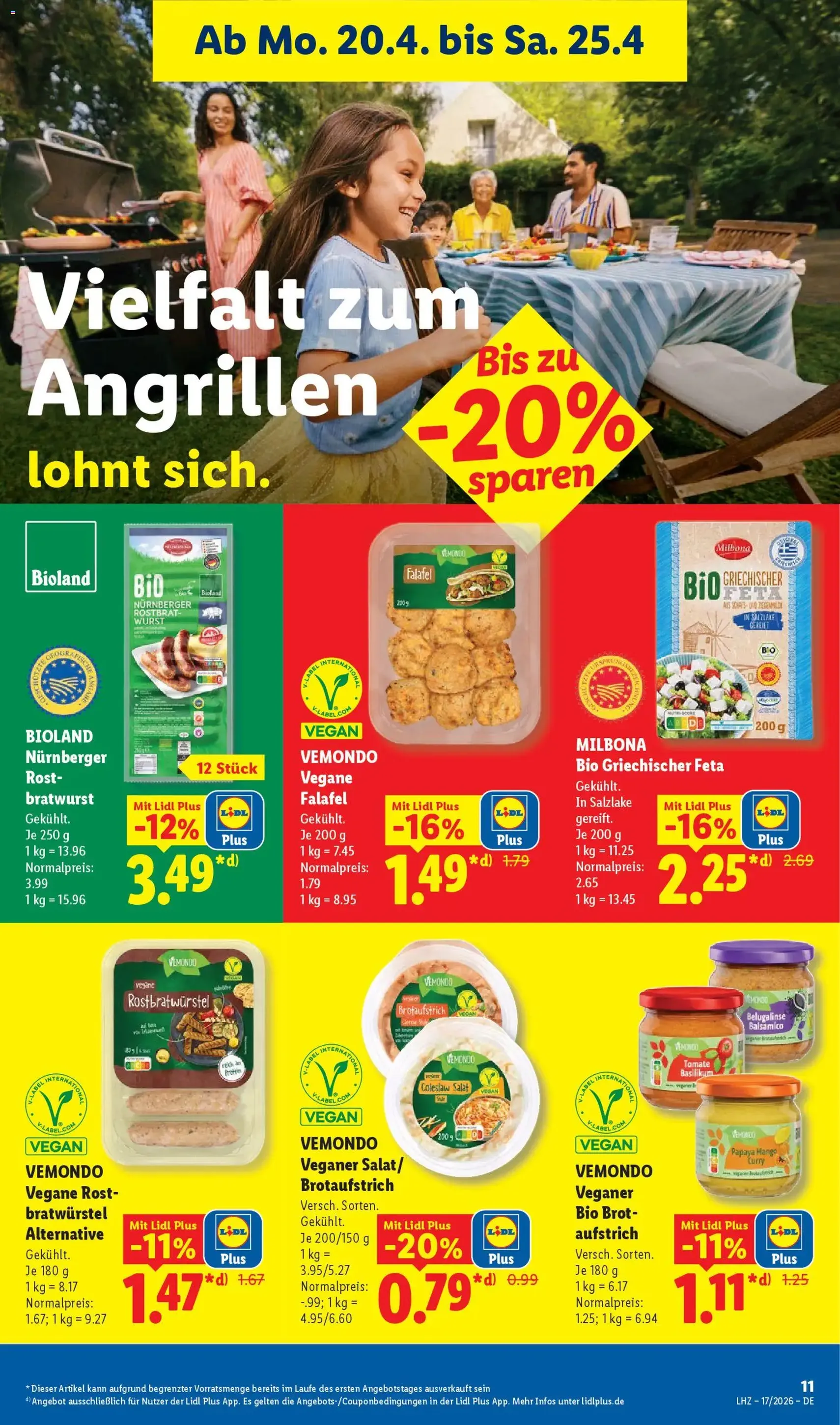 Lidl Prospekt - Gültiger Prospekt ab 20.04.2026, Seite 23 von insgesamt 68