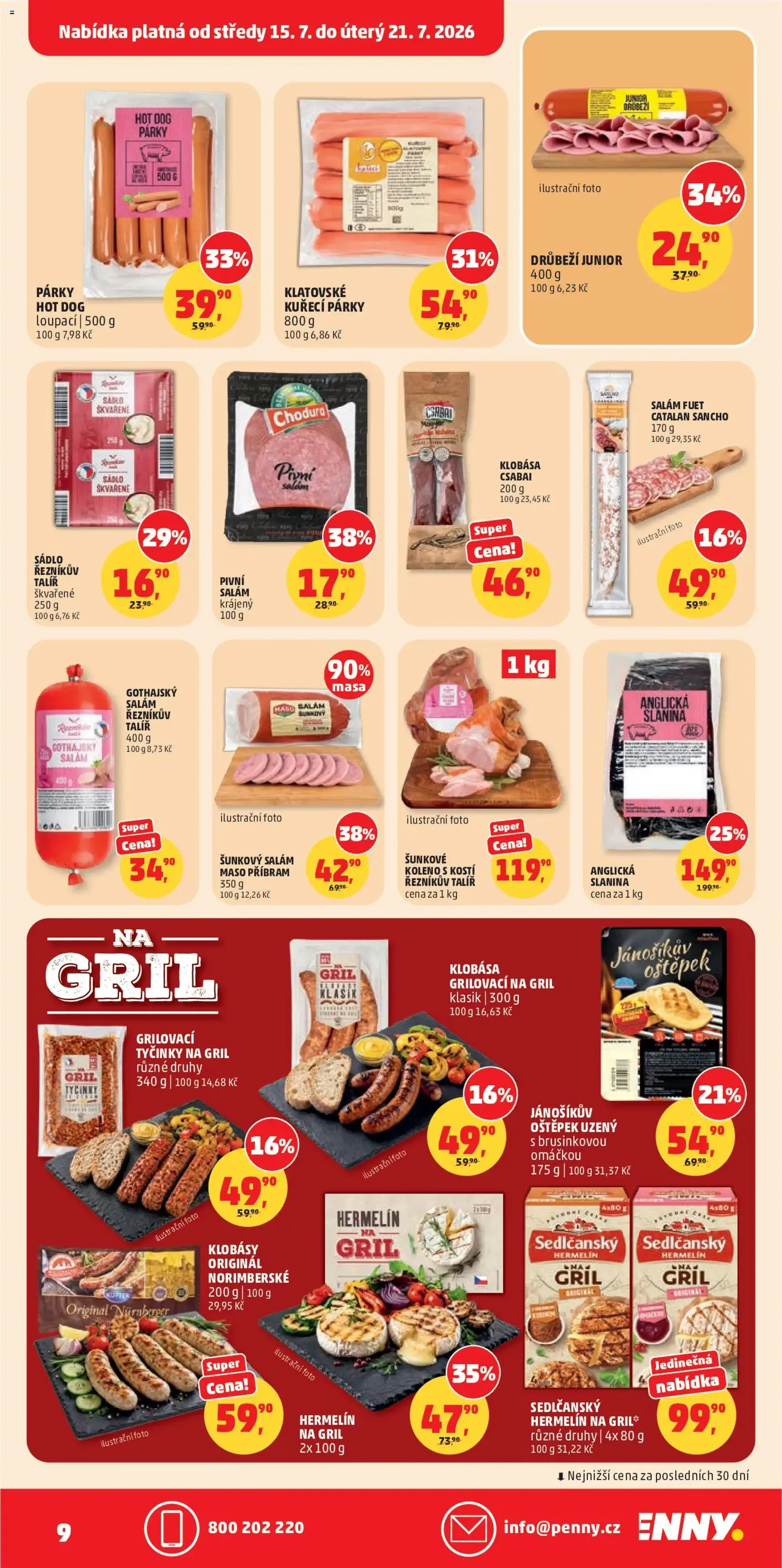 Penny Market leták - platný leták od 15.07.2026 strana 9 z 35