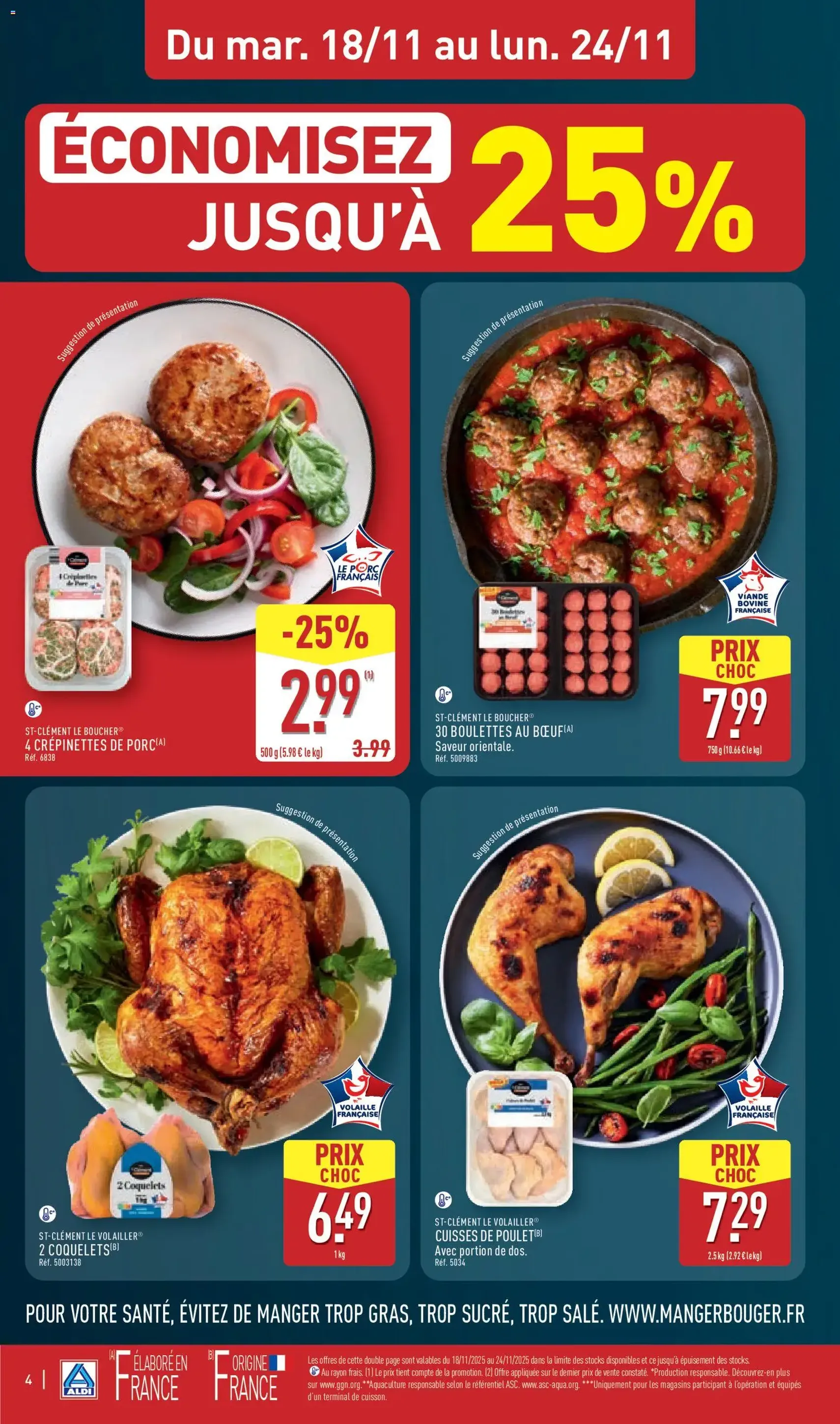 Aldi - Catalogue de la semaine 47 - brochure valable à partir du 18/11/2025, page 7 sur 46