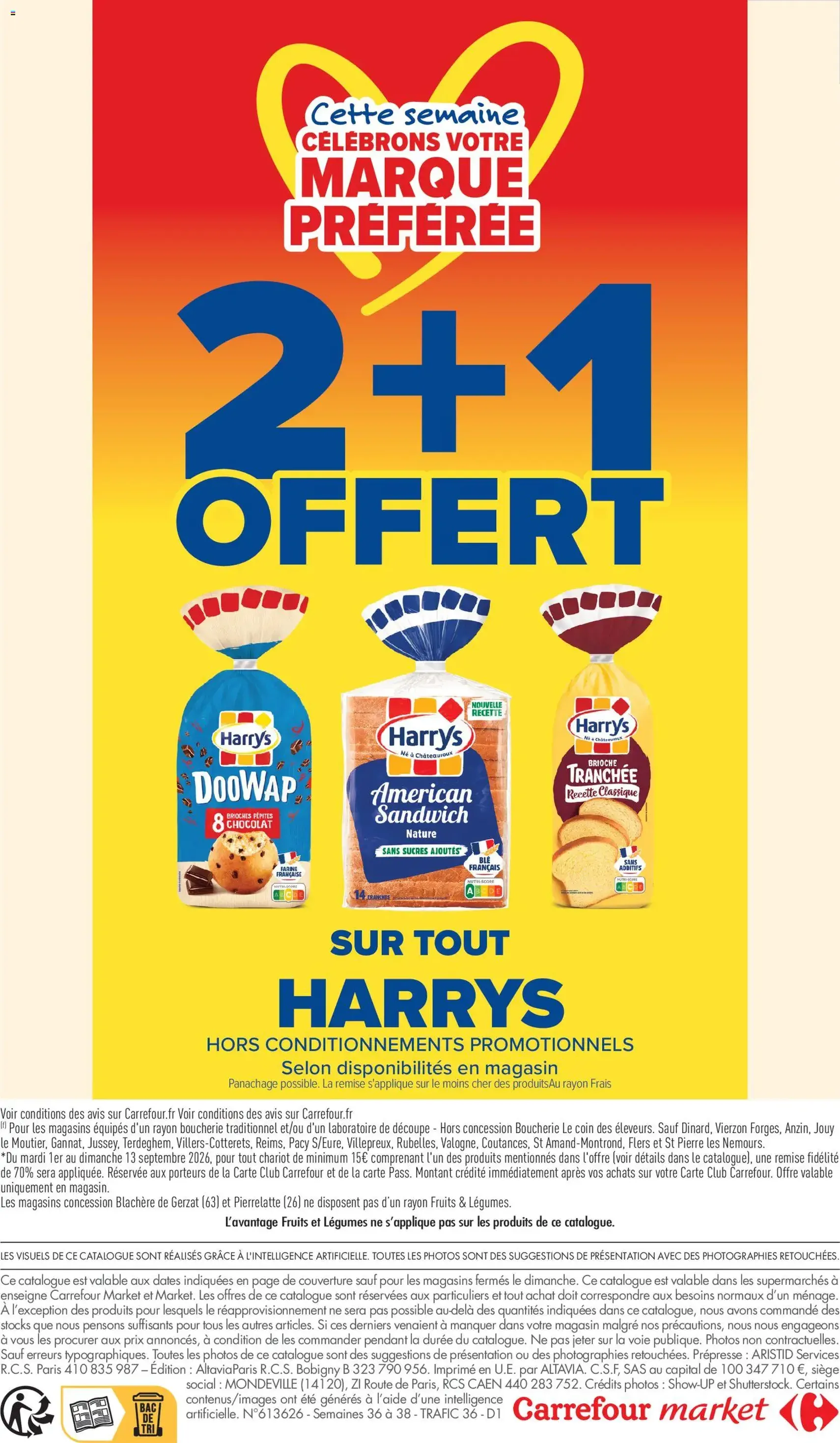 Carrefour Market catalogue - brochure valable à partir du 01/09/2026, page 3 sur 19