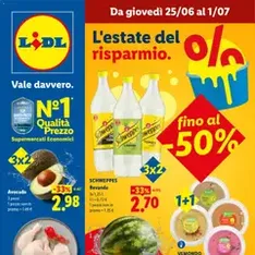 Lidl volantino - anteprima volantino valido dal 25/06/2026