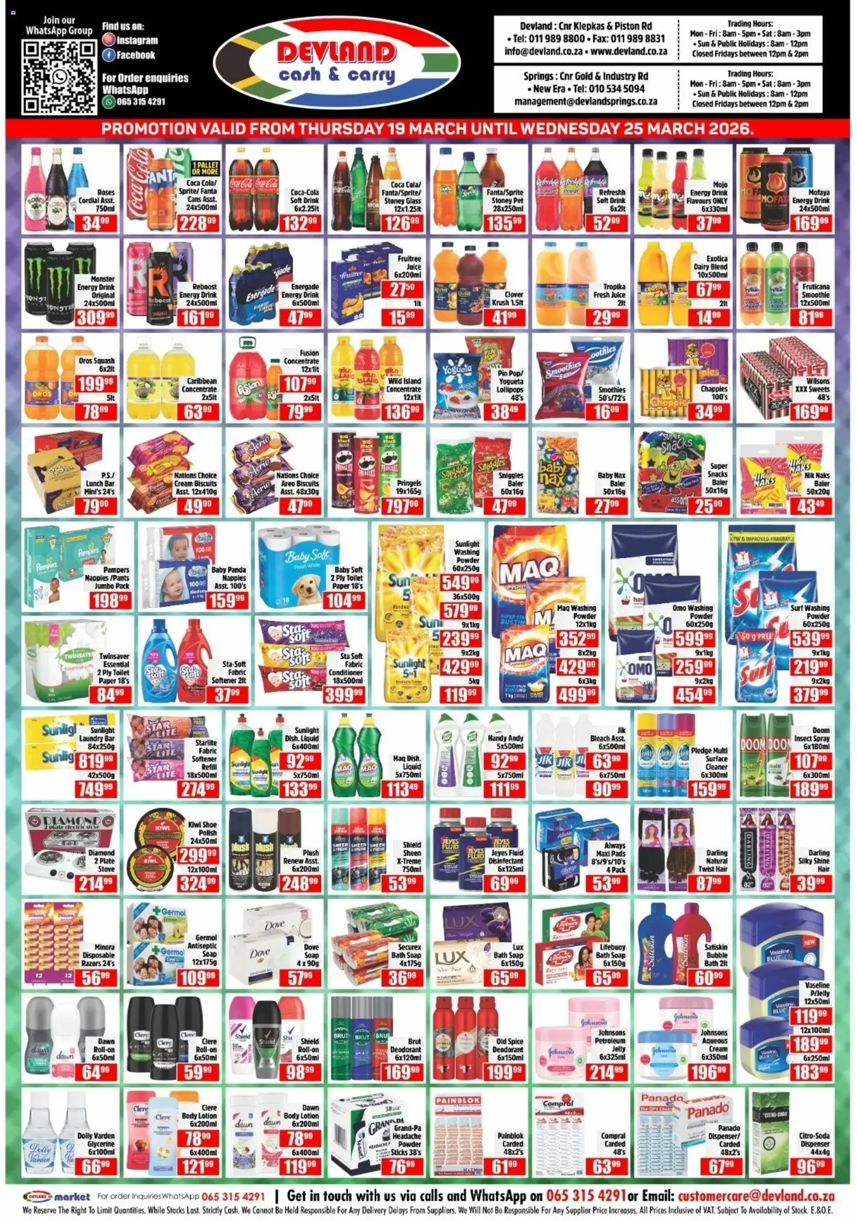 Devland Specials - valid flyer from 19/03/2026, page 3 of 3