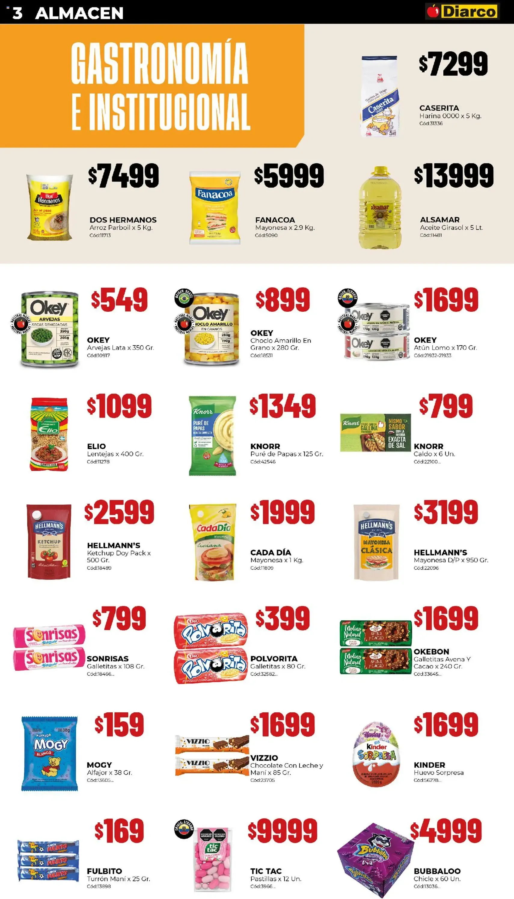 Diarco ofertas - folleto válido desde 27/10/2025 página 3 de 10 Diarco ofertas - folleto válido desde 27/10/2025 página 3 de 10