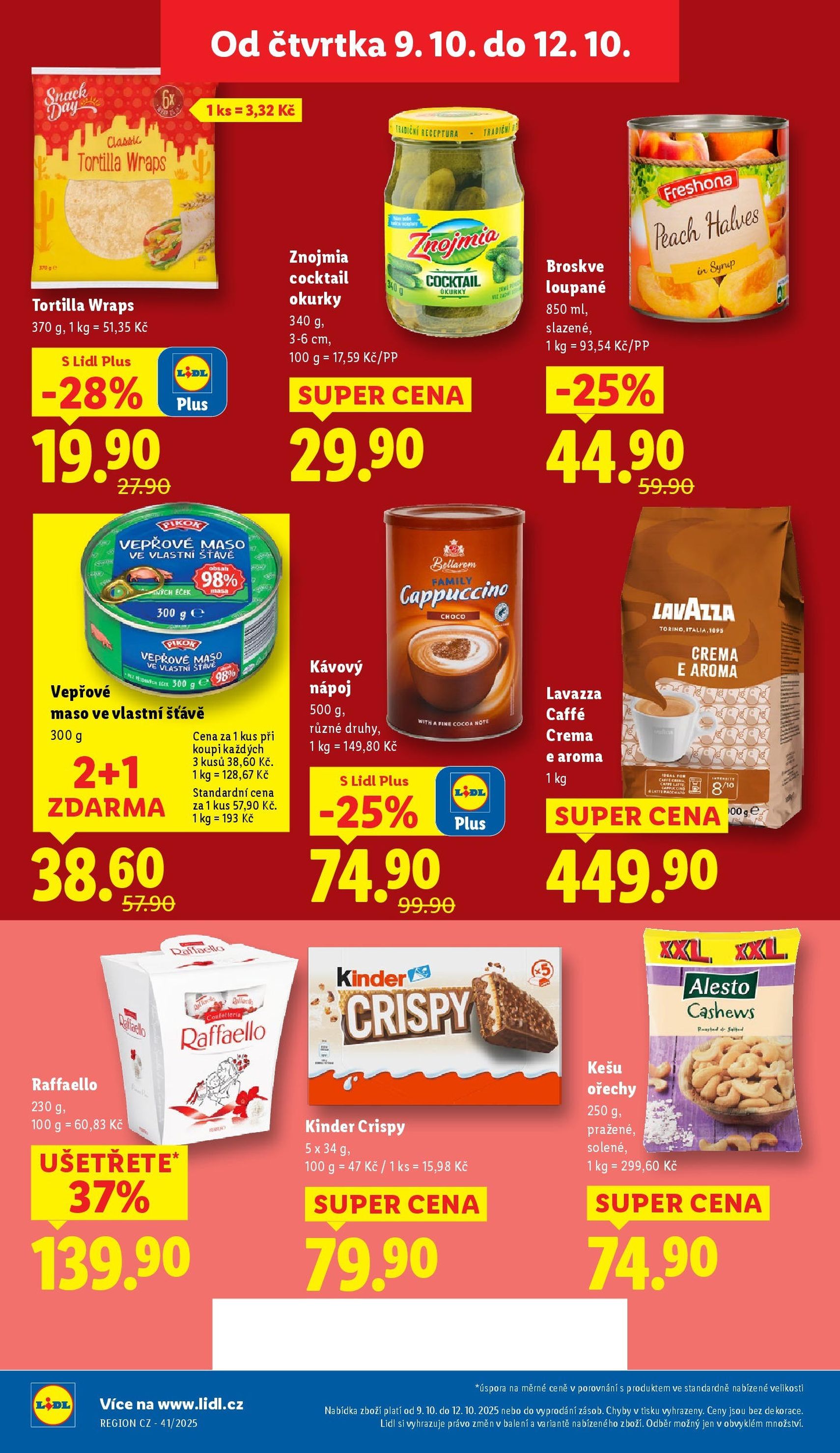 Lidl leták - platný leták od 09.10.2025 strana 14 z 45 Lidl leták - platný leták od 09.10.2025 strana 14 z 45