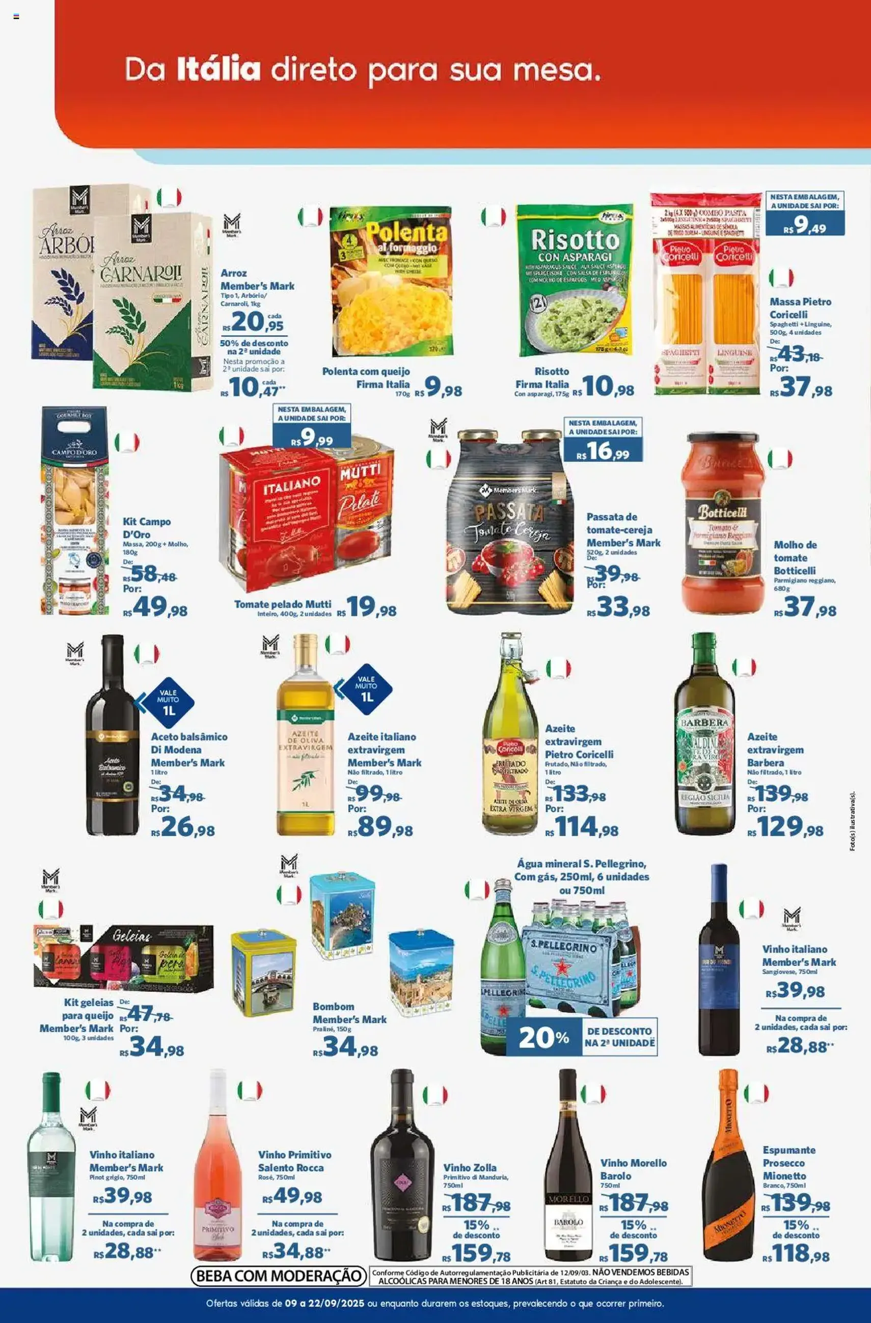 Sam's Club - Ofertas Sabores do Mediterrâneo - folheto válido a partir de 09/09/2025 página 2 de 12