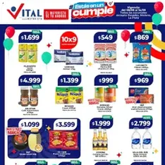 Vista previa del folleto Vital ofertas válido desde 08/09/2025