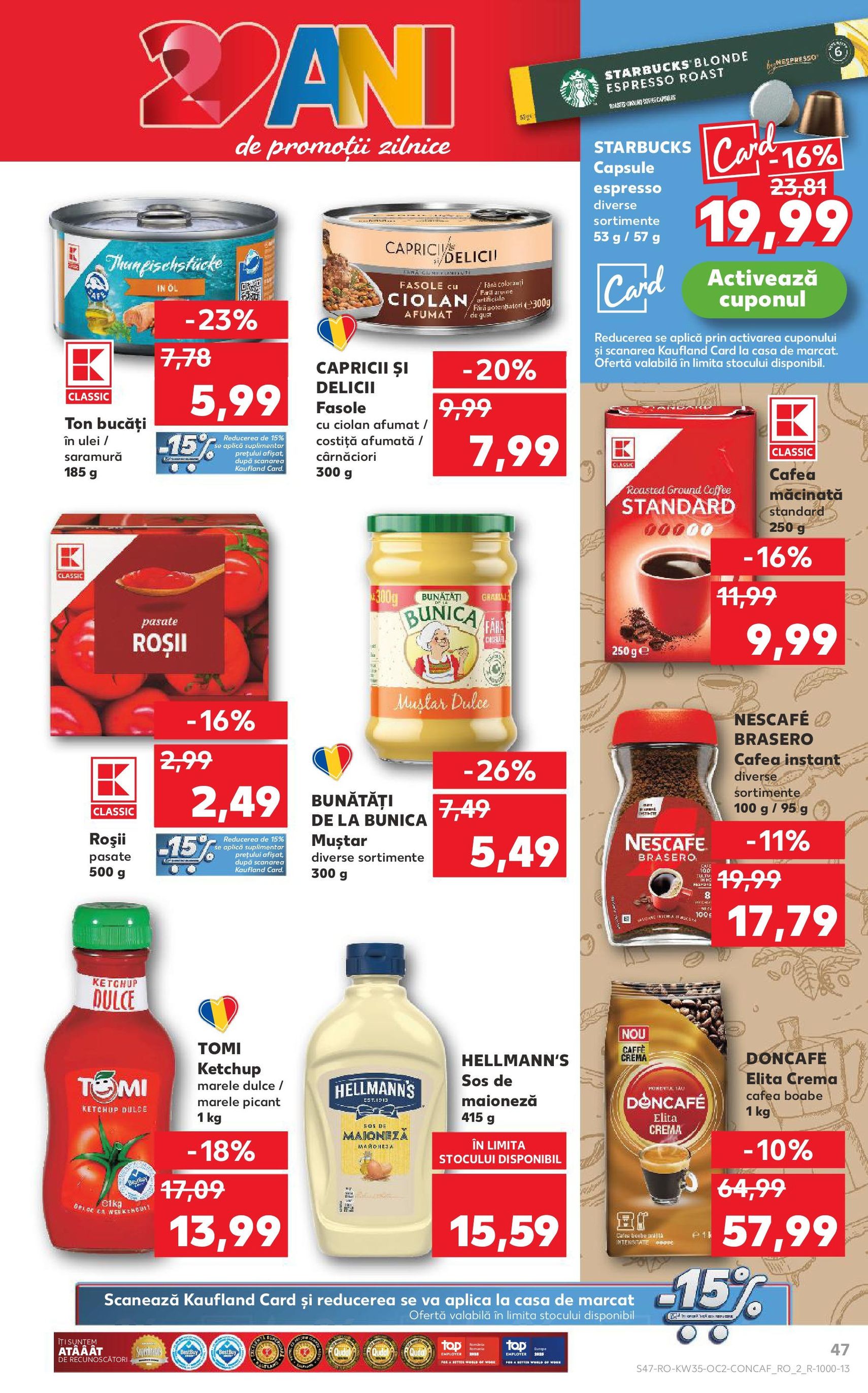 Catalog Kaufland - Bucureşti - cataloage valabile începând cu 27.08.2025 pagina 47 din 64 Catalog Kaufland - Bucureşti - cataloage valabile începând cu 27.08.2025 pagina 47 din 64