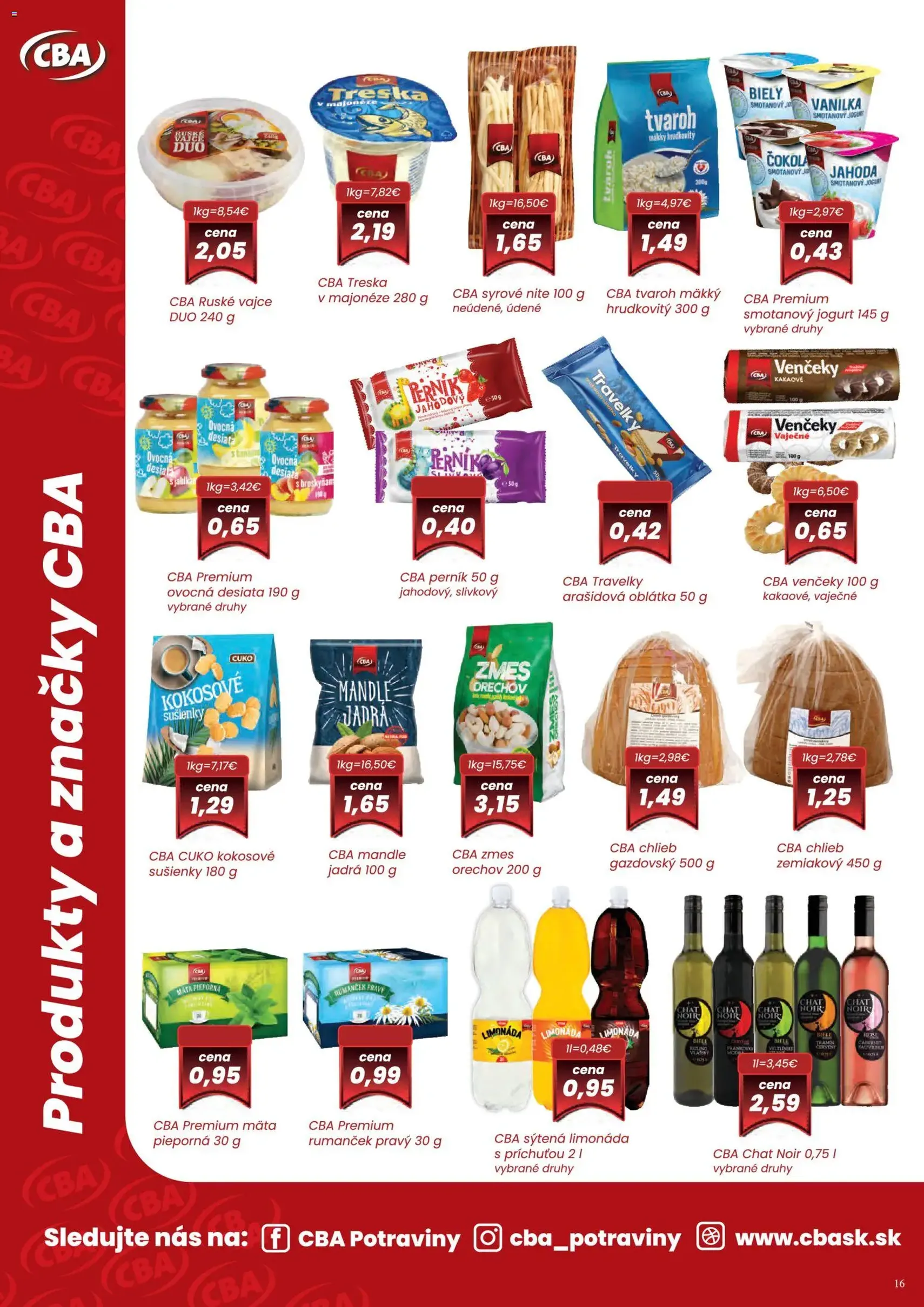 CBA Komfos leták - platný leták od 05.03.2026 strana 16 z 32