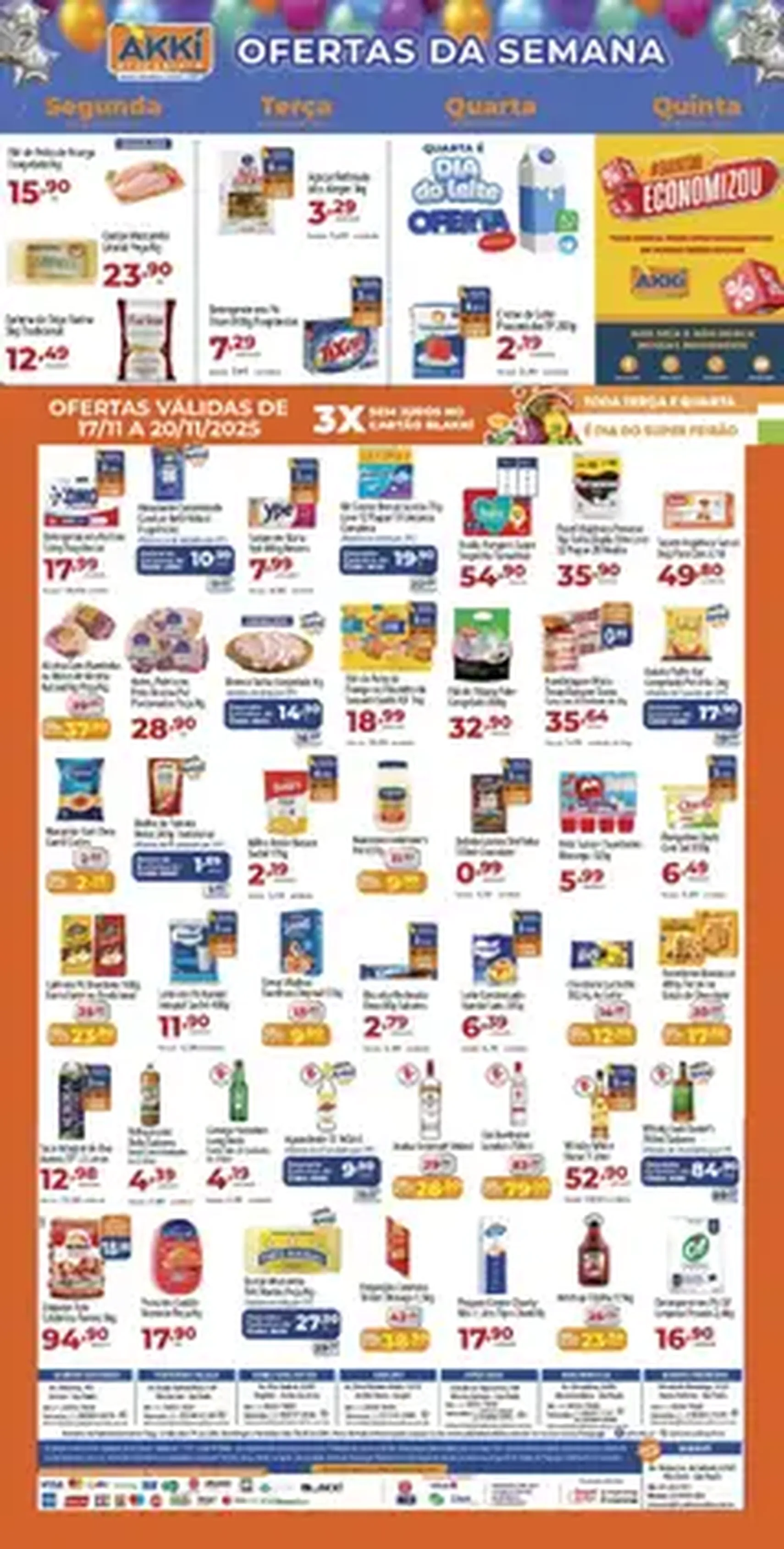 Akki Atacadista - Ofertas da semana - folheto válido a partir de 17/11/2025 página 1 de 1