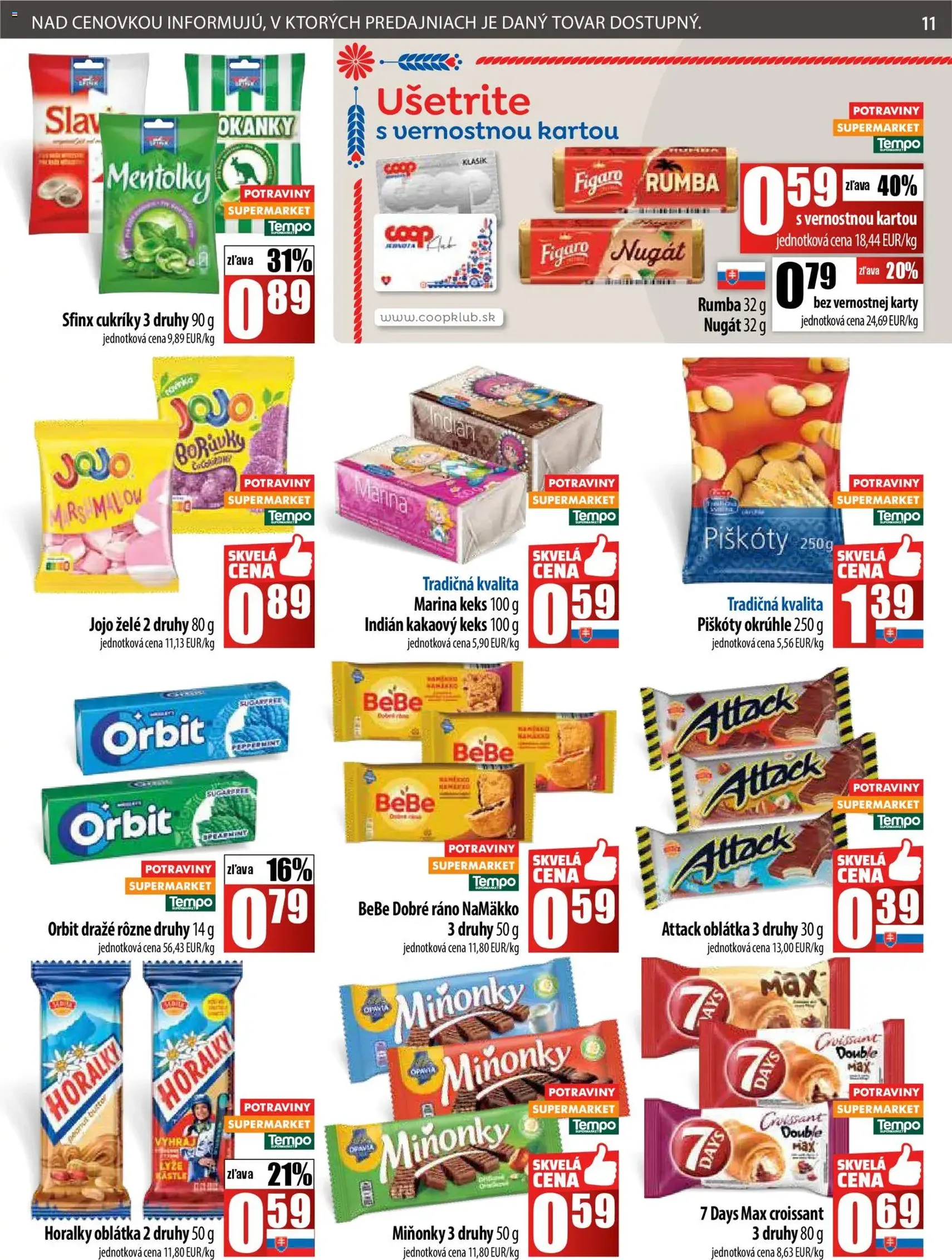 COOP Jednota leták - platný leták od 13.11.2025 strana 11 z 32