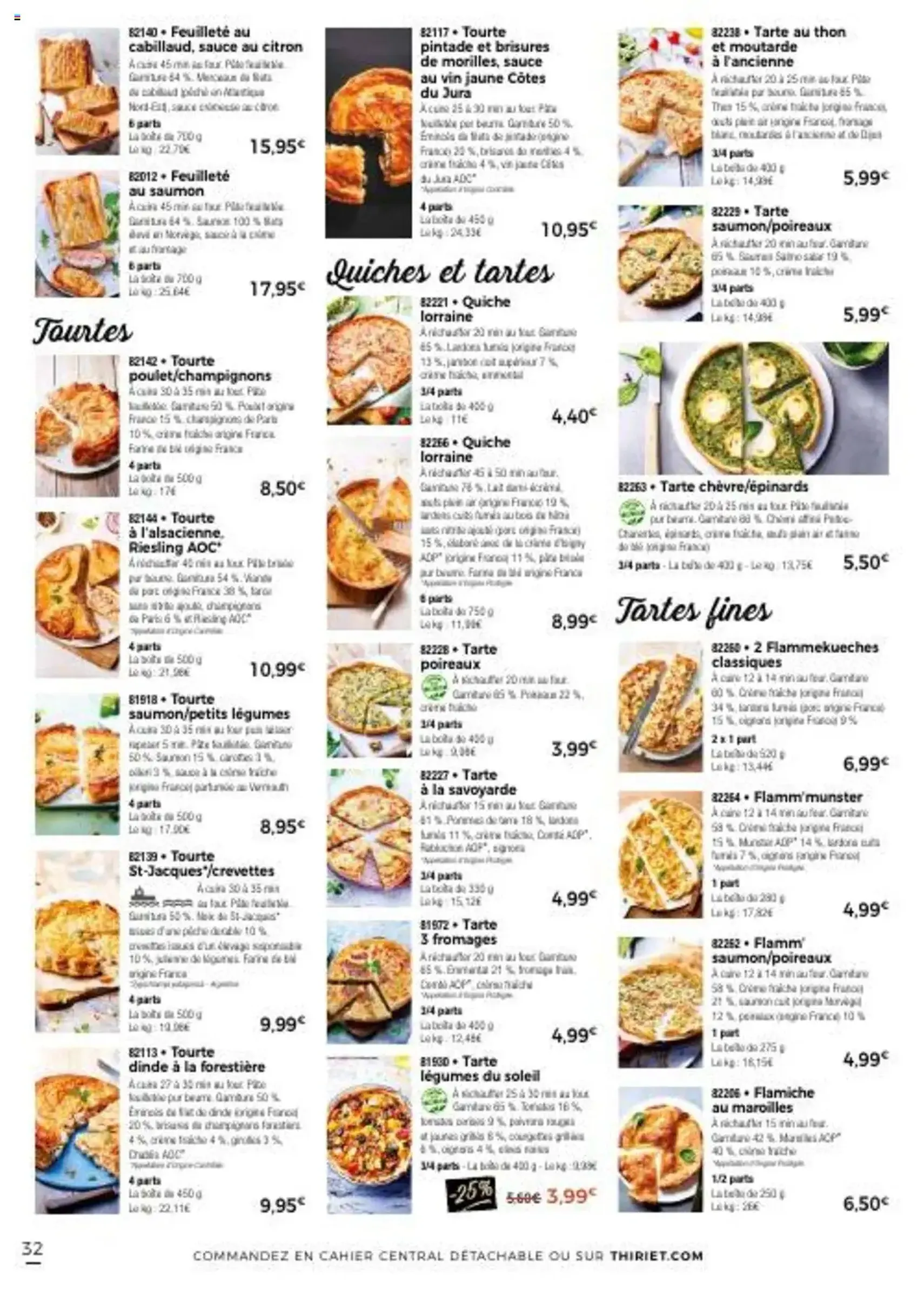 Thiriet catalogue livraison à domicile - brochure valable à partir du 11/07/2025, page 32 sur 80 Thiriet catalogue livraison à domicile - brochure valable à partir du 11/07/2025, page 32 sur 80