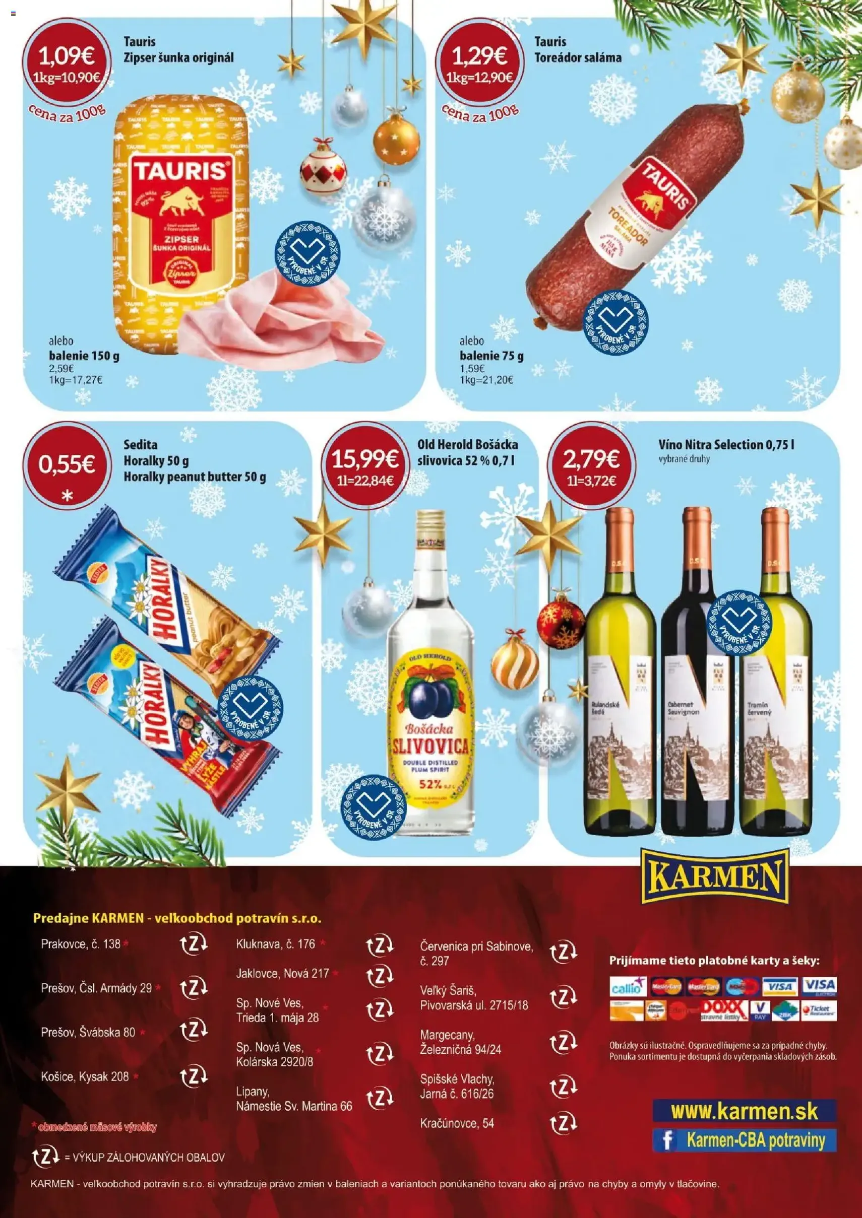 KARMEN CBA leták - platný leták od 01.12.2025 strana 26 z 32