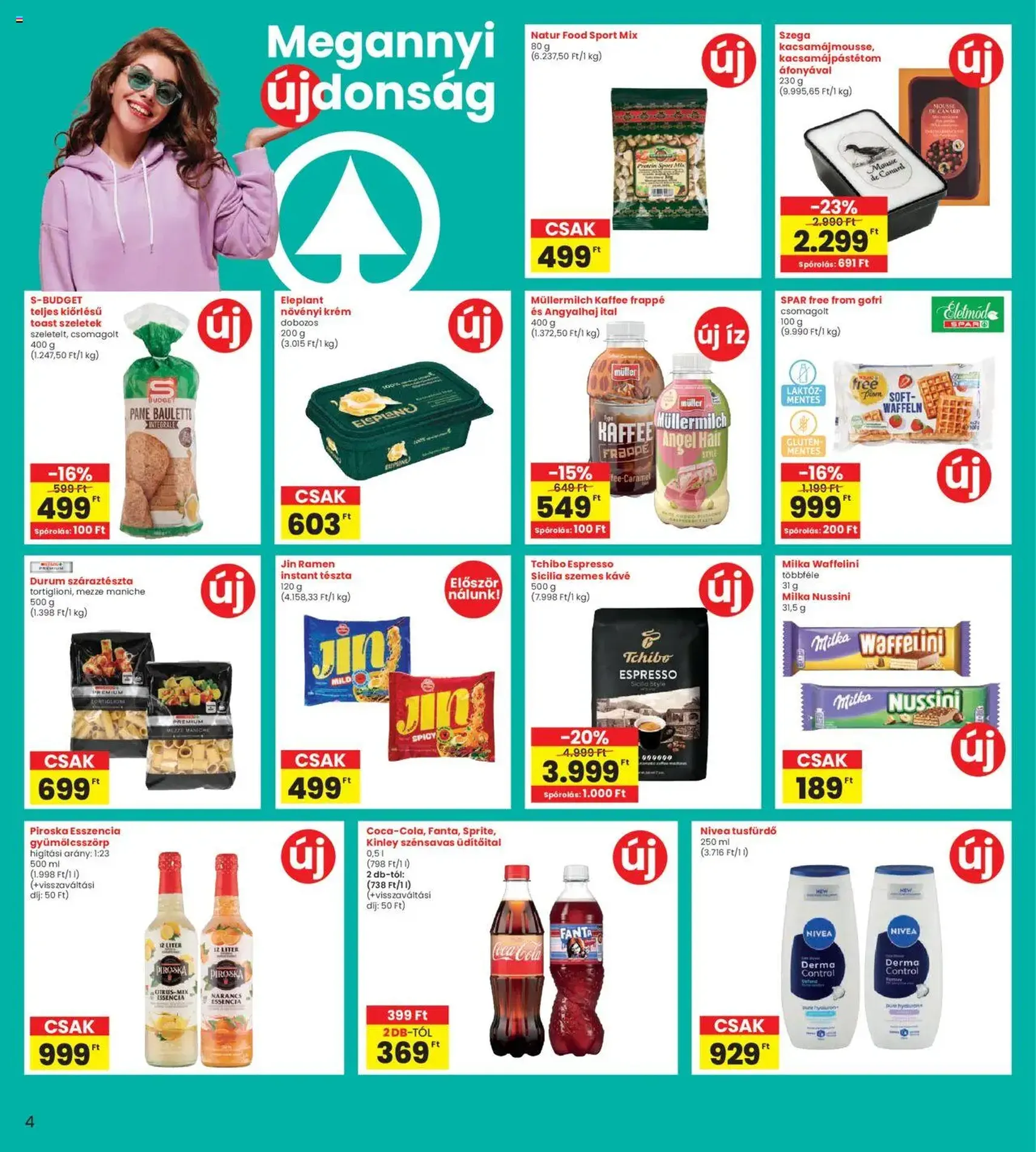 Interspar Akciós újság - 2025.10.24. érvényes szórólap 4 oldal 19 oldalból Interspar Akciós újság - 2025.10.24. érvényes szórólap 4 oldal 19 oldalból