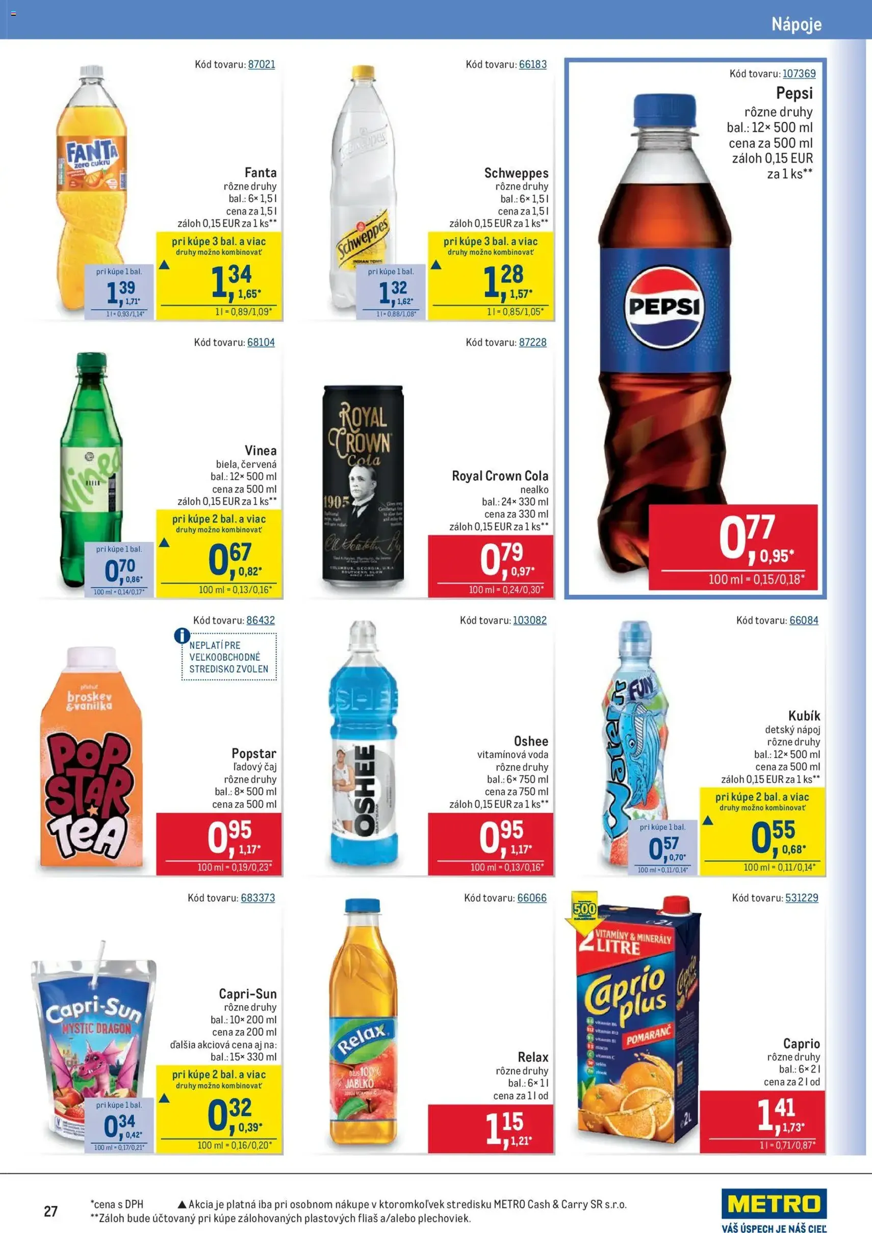 Metro leták - platný leták od 08.04.2026 strana 27 z 40