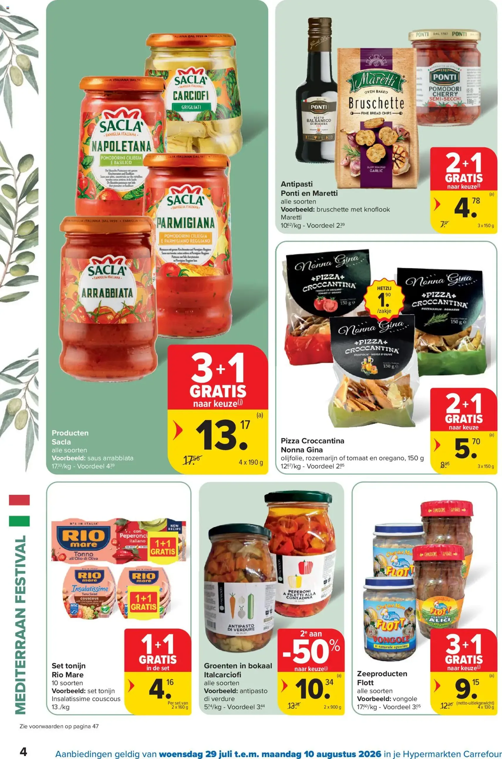 Carrefour folder week 31 - geldige folder vanaf 29/07/2026 pagina 4 van 51