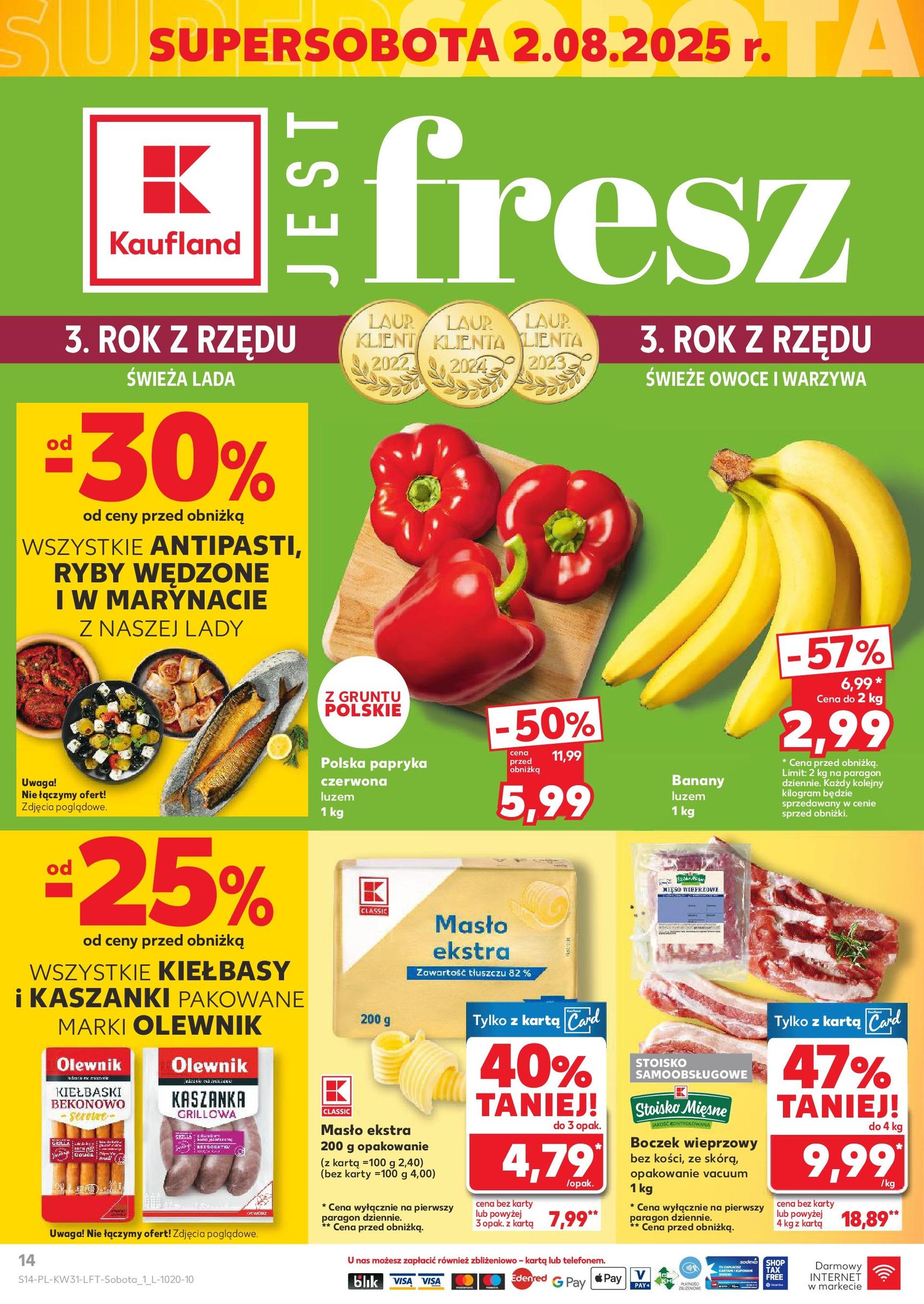 Kaufland gazetka - ważny gazetka od 31.07.2025 strona 14 z 54 Kaufland gazetka - ważny gazetka od 31.07.2025 strona 14 z 54